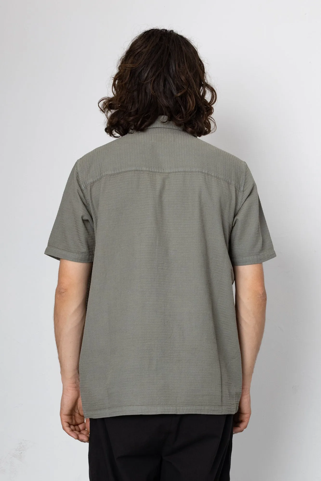 Devon 2 Shirt - Grey Green sold by Folk product image thumbnail 4