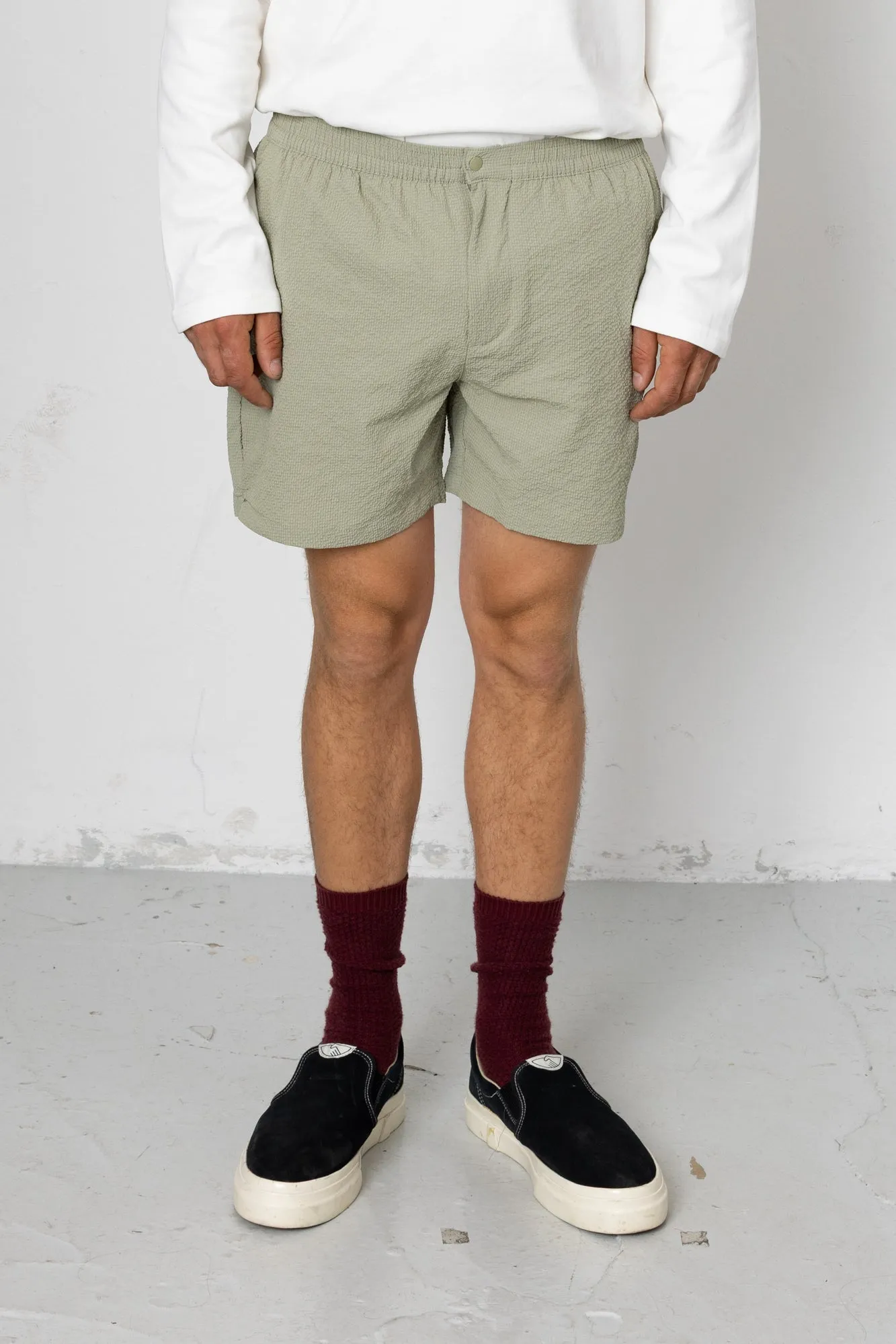 Coleman Swim Short - Sage sold by Folk