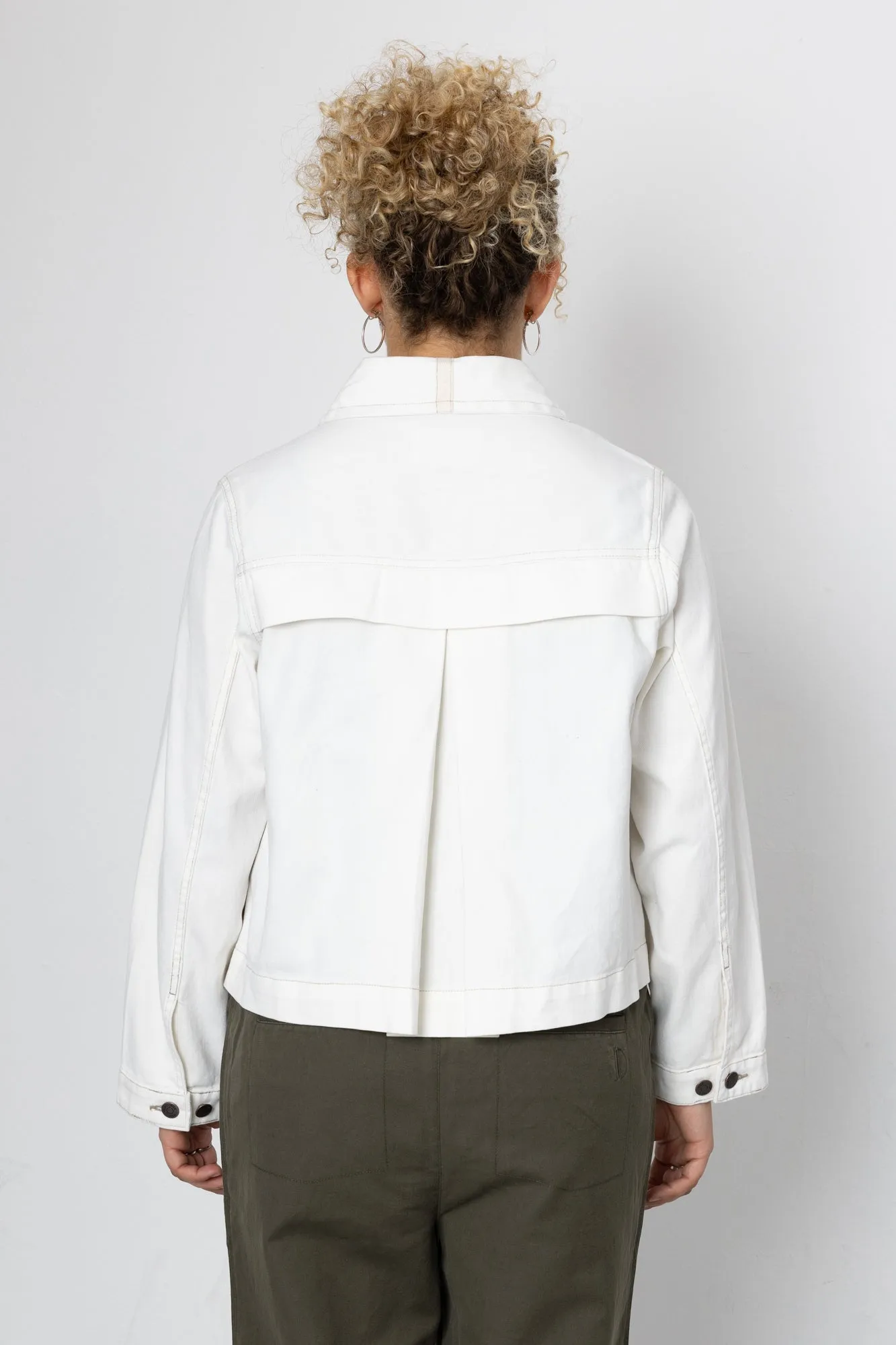 Blake Jacket - Bright Ecru sold by Folk product image thumbnail 4