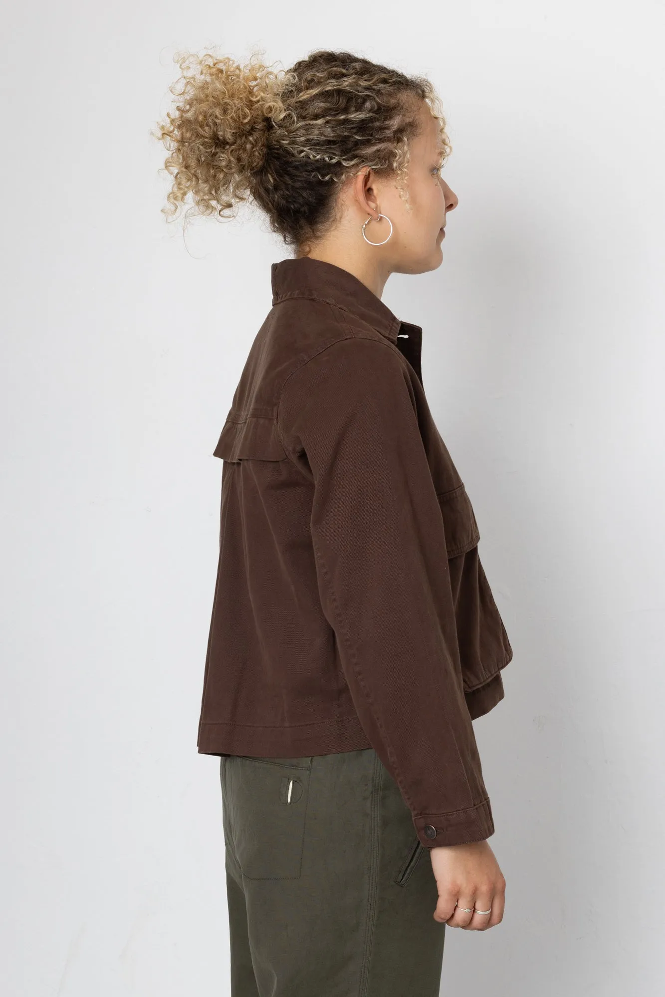 Blake Jacket - Chocolate Brown sold by Folk product image thumbnail 3