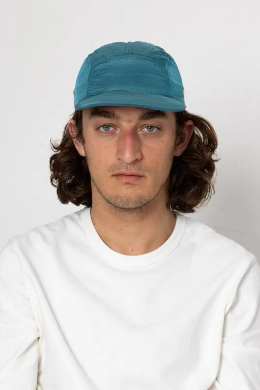 Technical Cap - Ocean Blue Mini Ripstop made by Folk