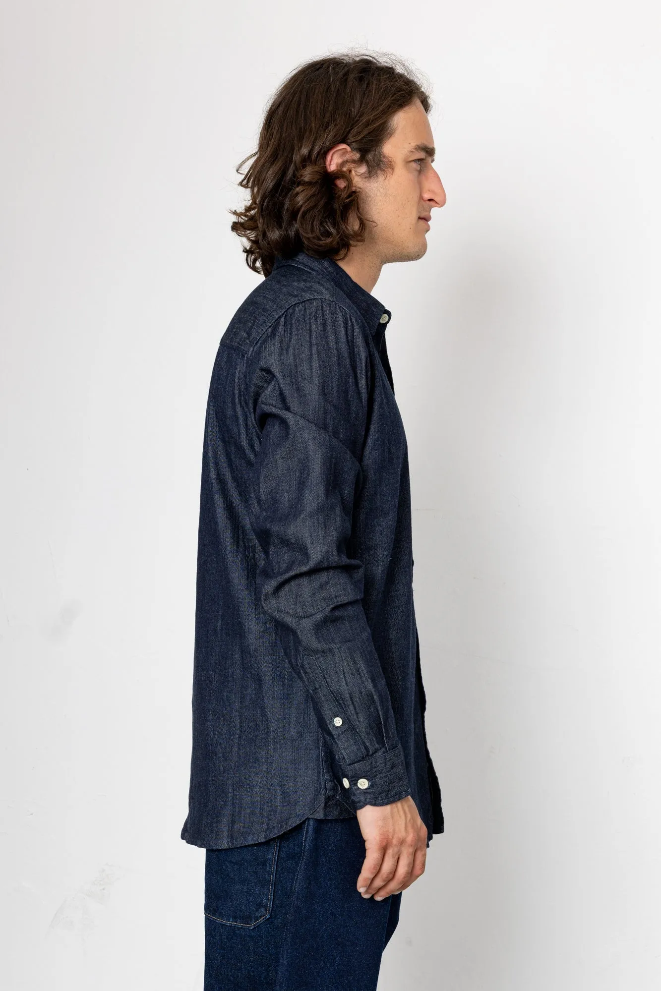 Walker Shirt - Rinse Wash sold by Folk product image thumbnail 3