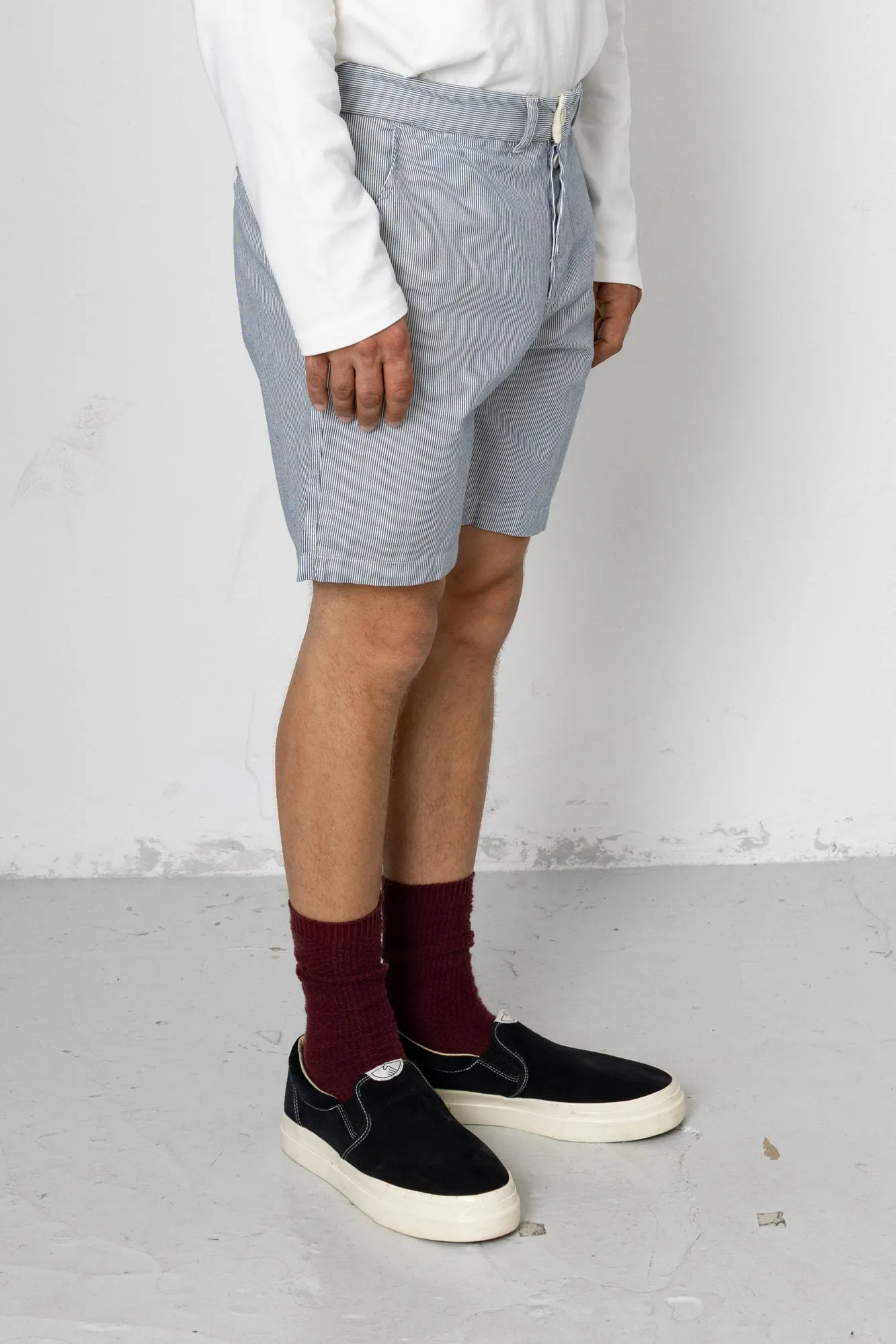 Vince Shorts - Blue Stripe sold by Folk product image thumbnail 2