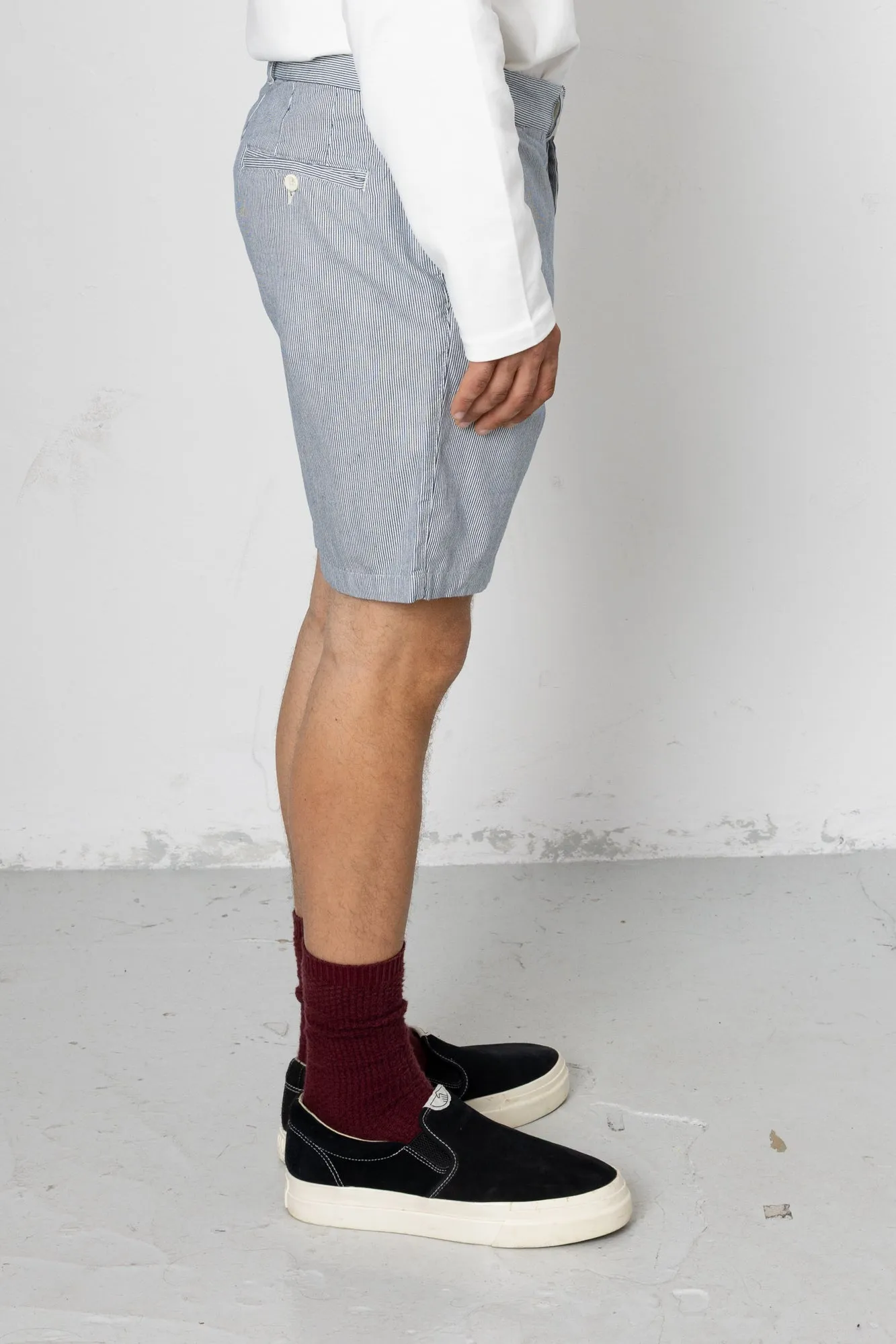 Vince Shorts - Blue Stripe sold by Folk product image thumbnail 3