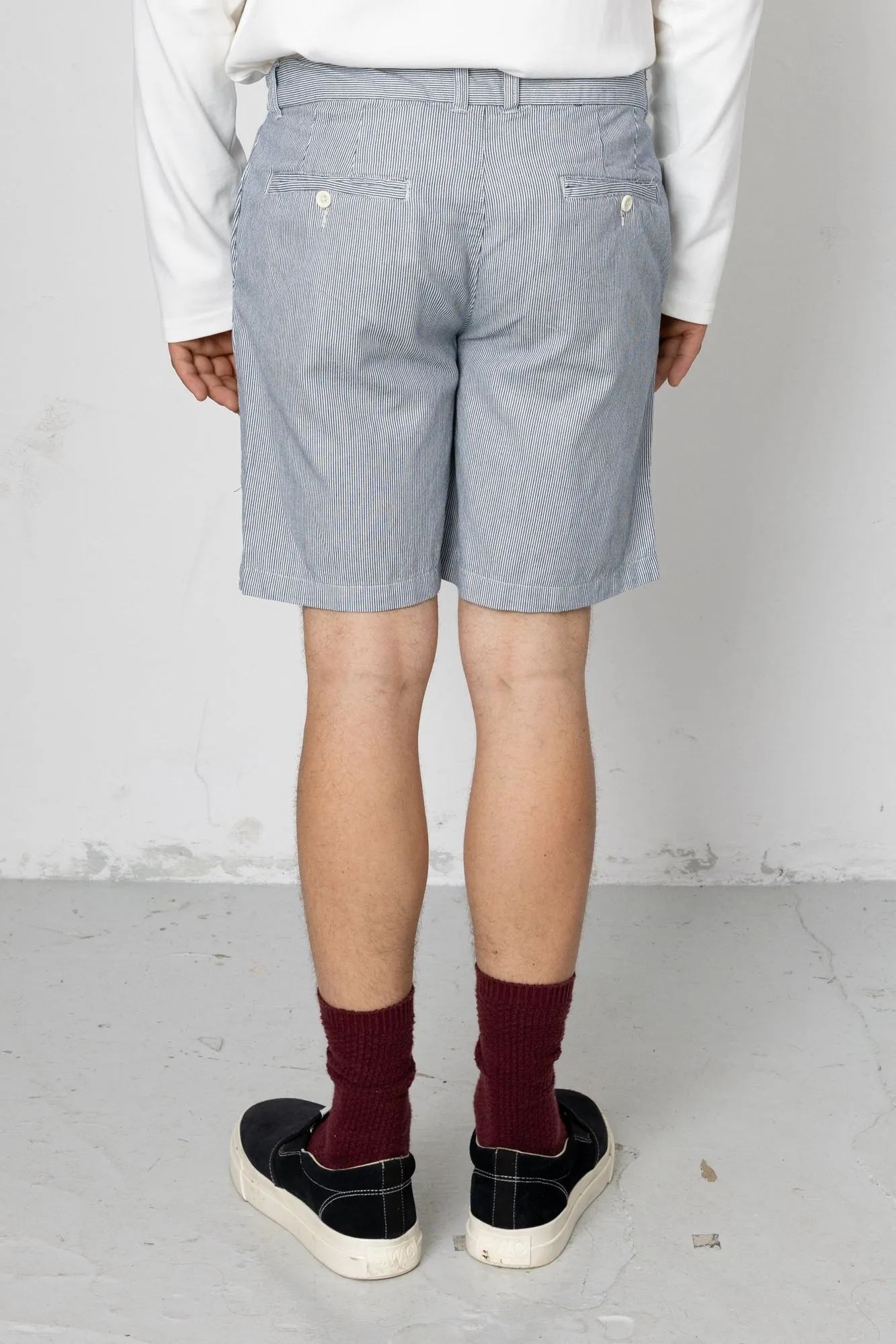 Vince Shorts - Blue Stripe sold by Folk product image thumbnail 4