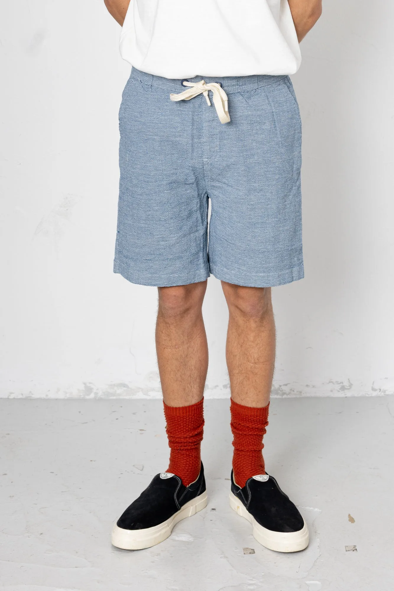 End on End Shorts - Blue / White sold by Folk