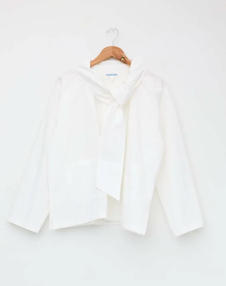 Cawley | Dorothy Shirt - White sold by Folk