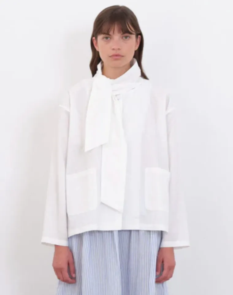 Cawley | Dorothy Shirt - White sold by Folk product image thumbnail 2