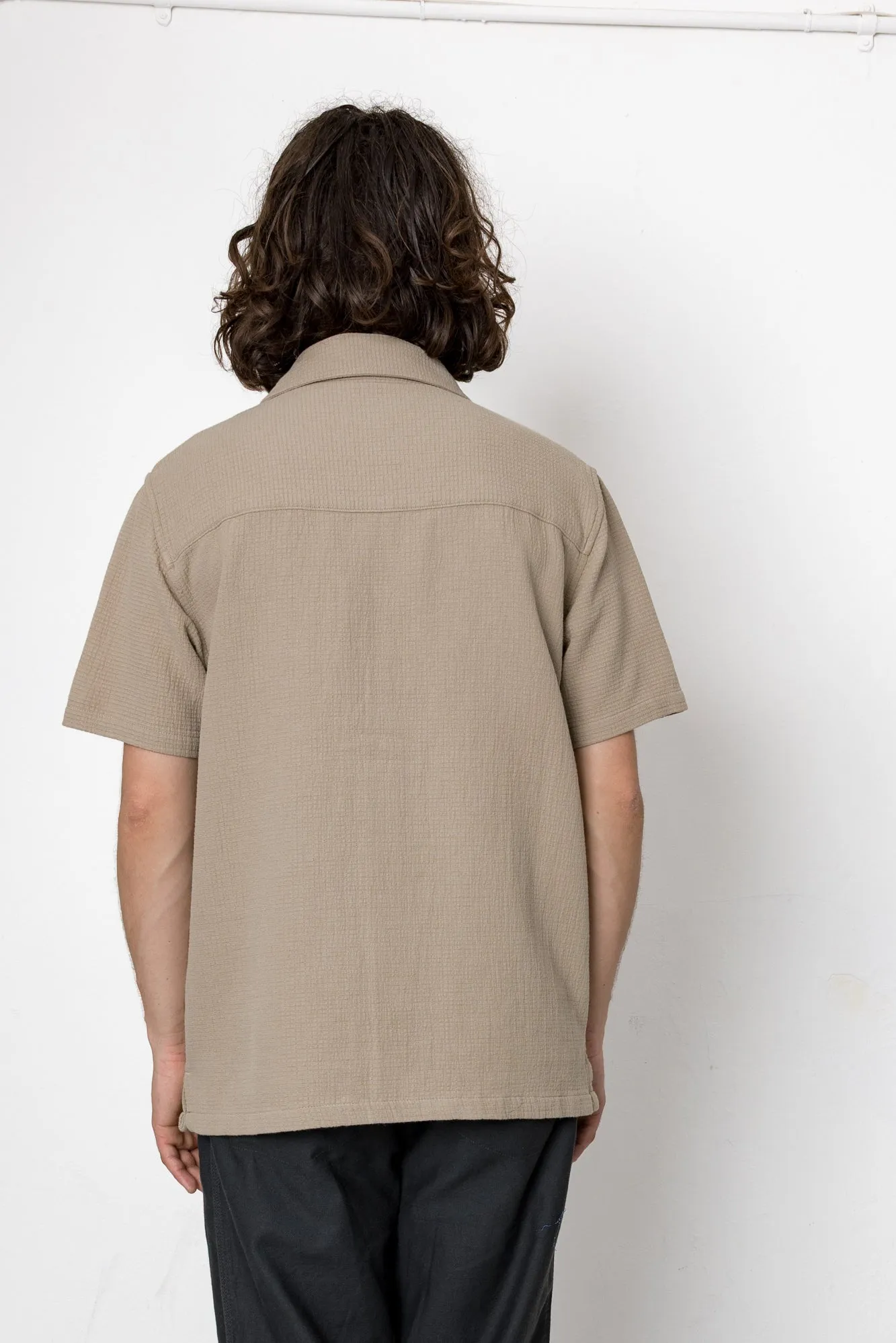 Elridge Shirt - Light Mushroom sold by Folk product image thumbnail 4