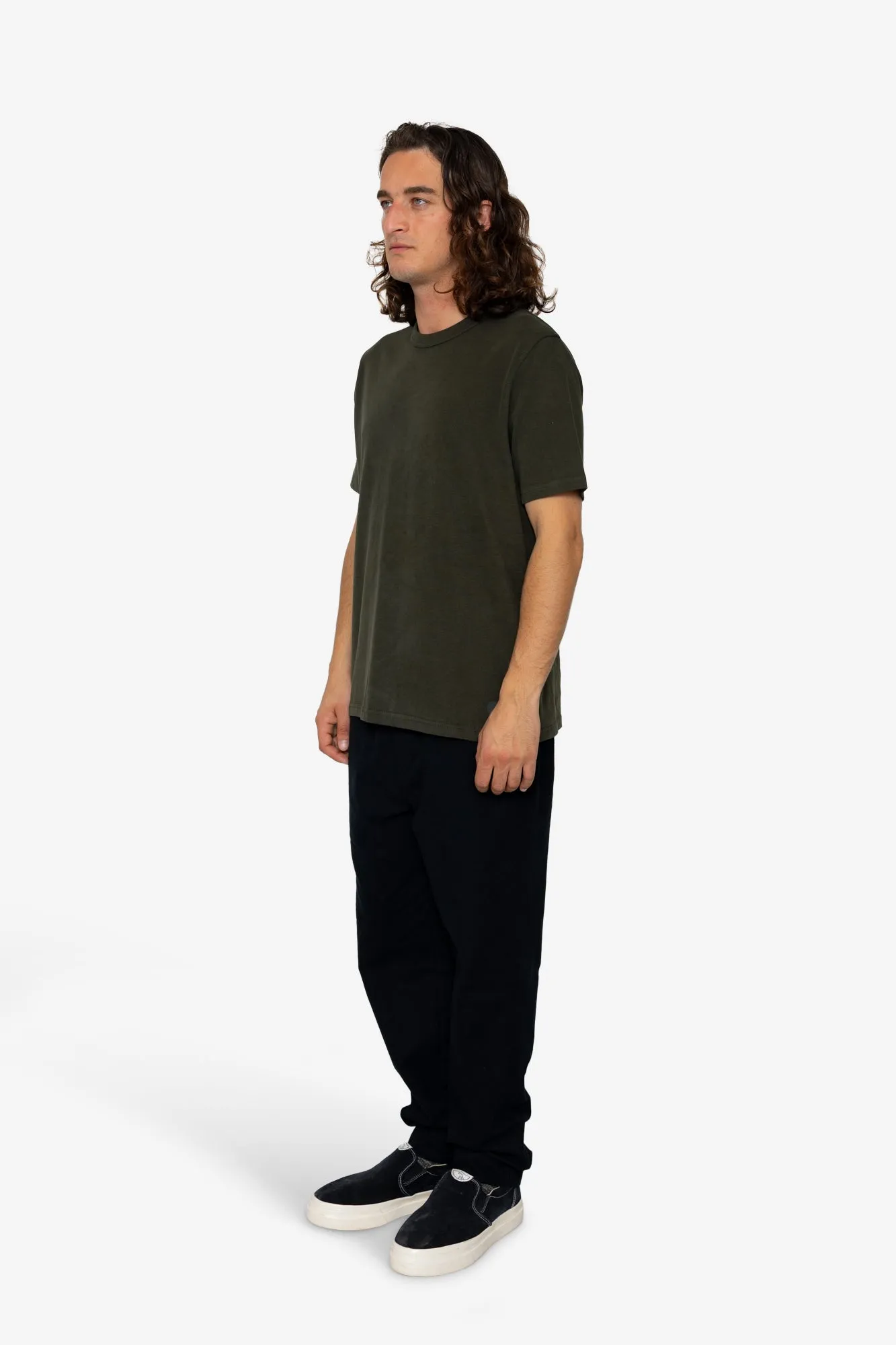 Prime T-Shirt - Dark Khaki sold by Folk product image thumbnail 3