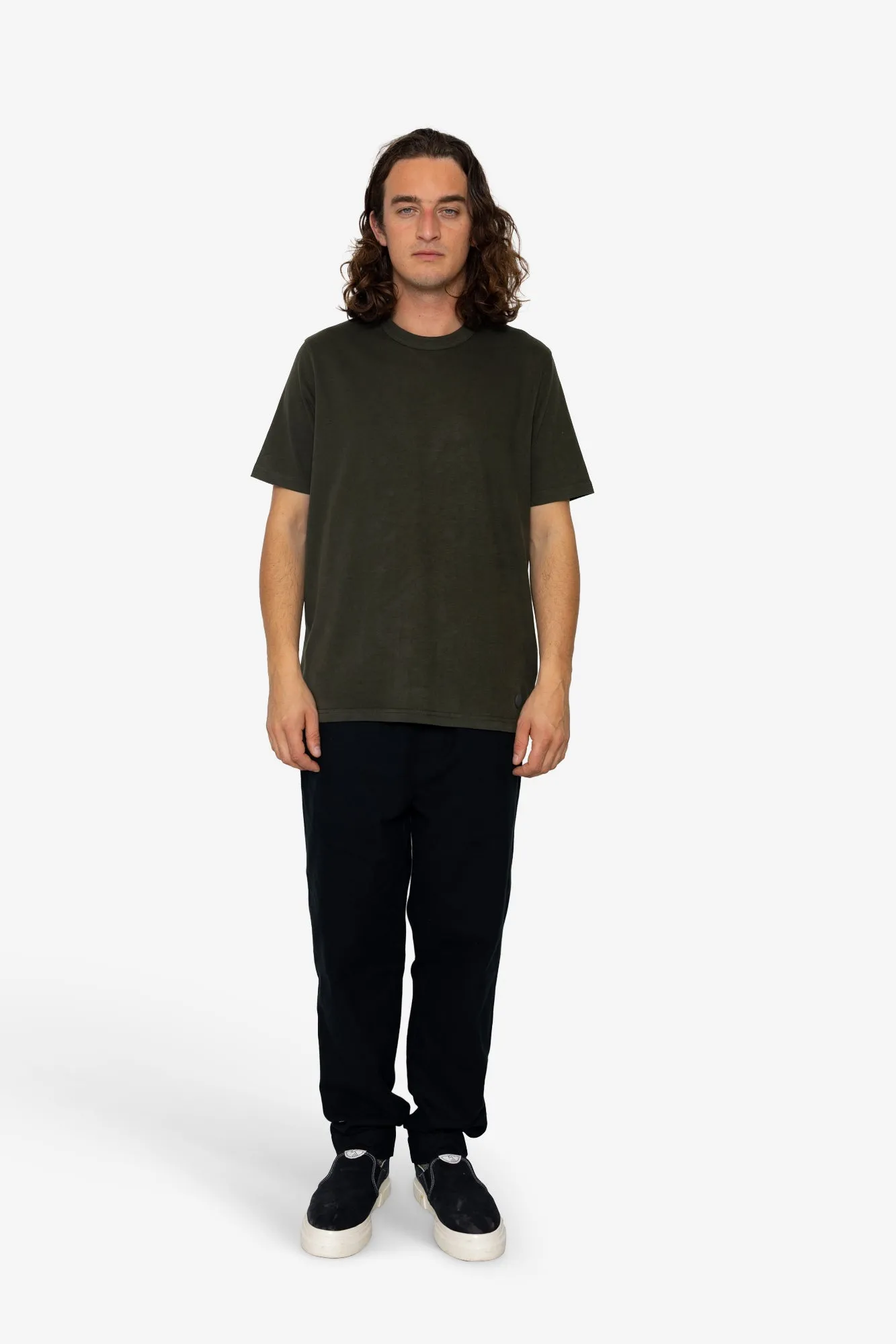 Prime T-Shirt - Dark Khaki sold by Folk product image thumbnail 2