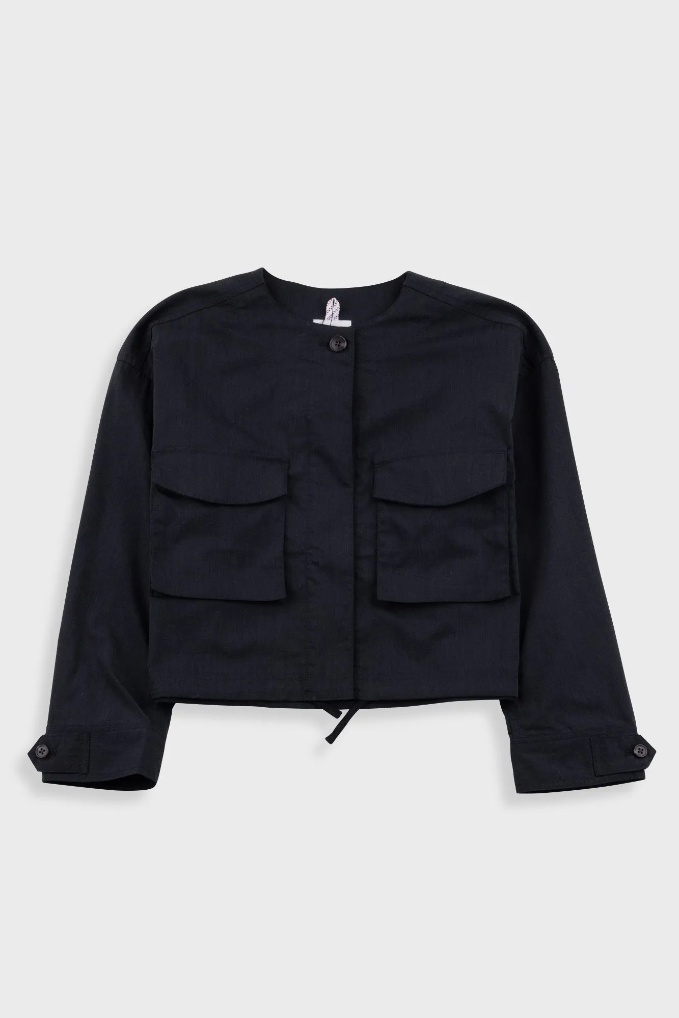 Nanga | Ripstop Cardigan - Black sold by Folk