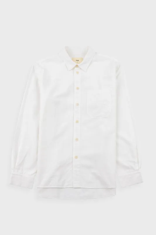 Easy Fit Shirt - White Texture made by Folk