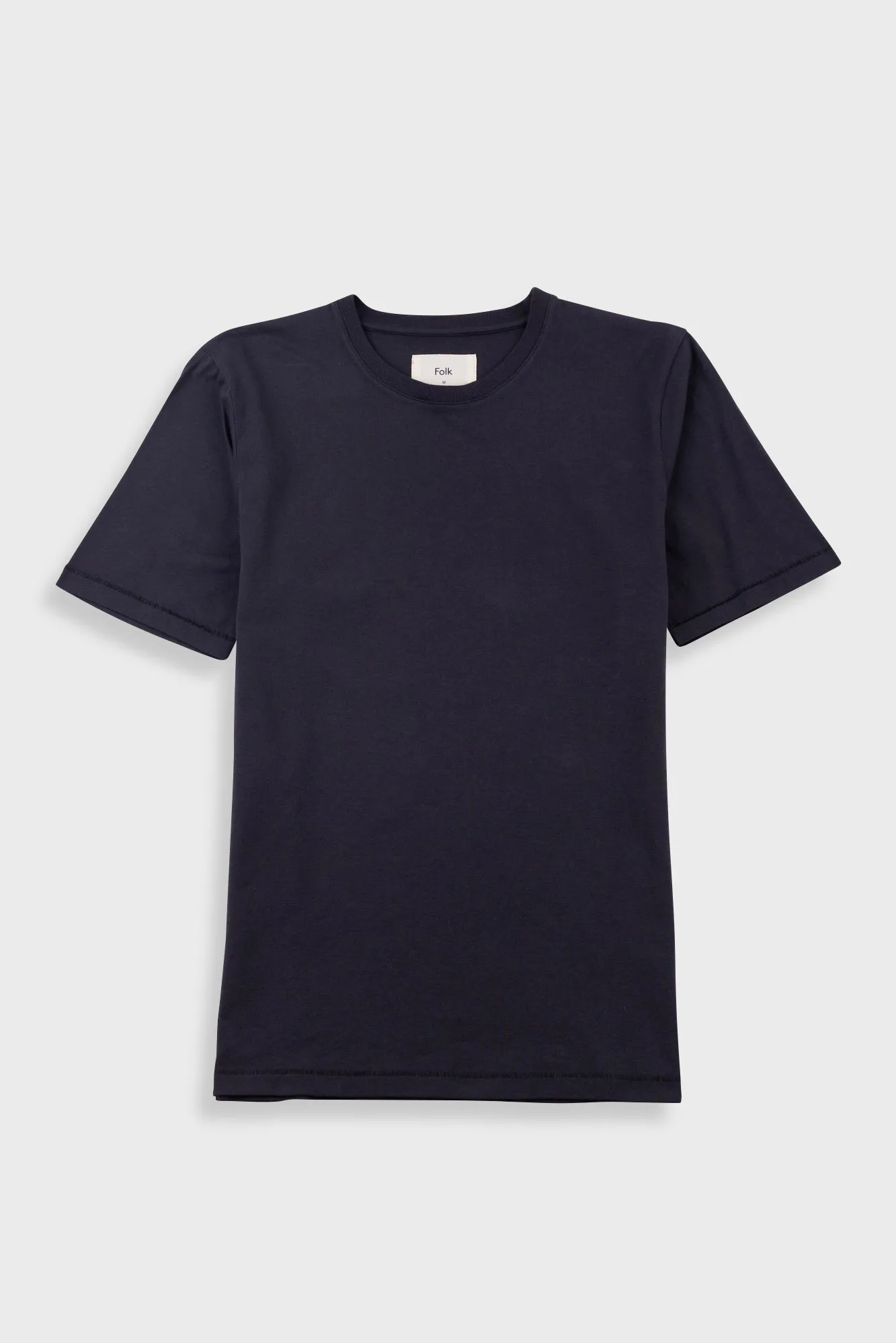 Contrast Sleeve T-Shirt - Black sold by Folk