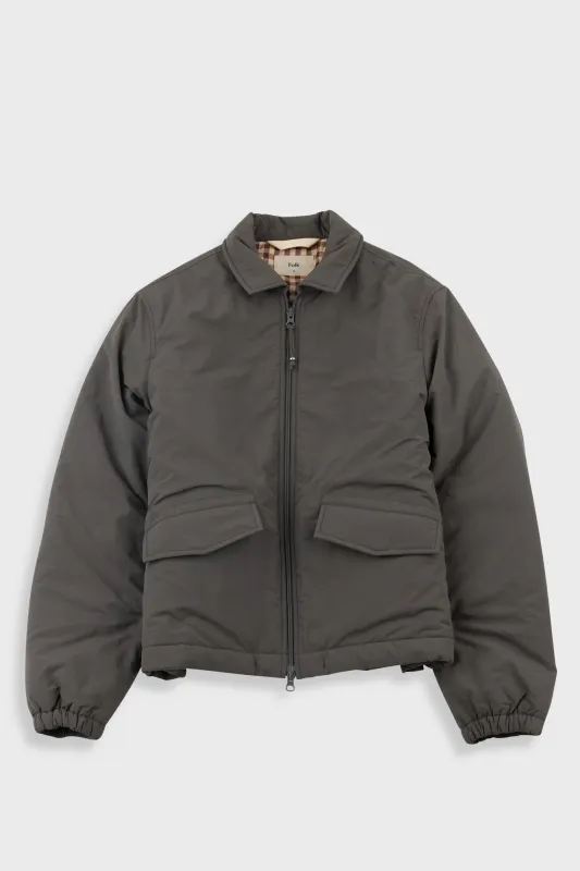 Wadded Bomber - Dark Olive made by Folk