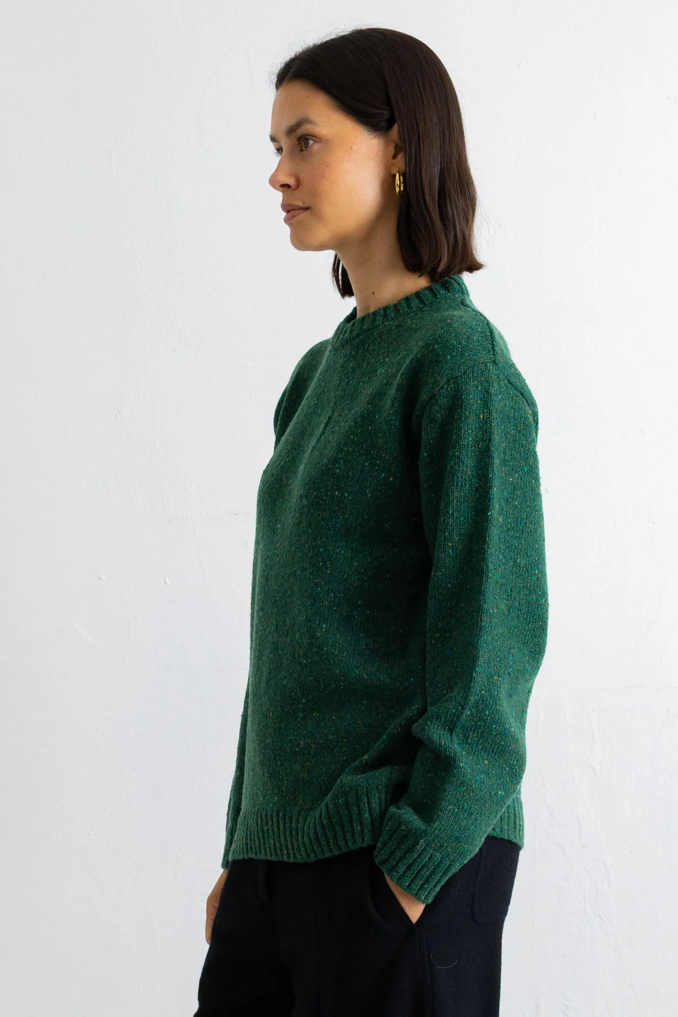 Crew Jumper - Bottle Green sold by Folk product image thumbnail 5