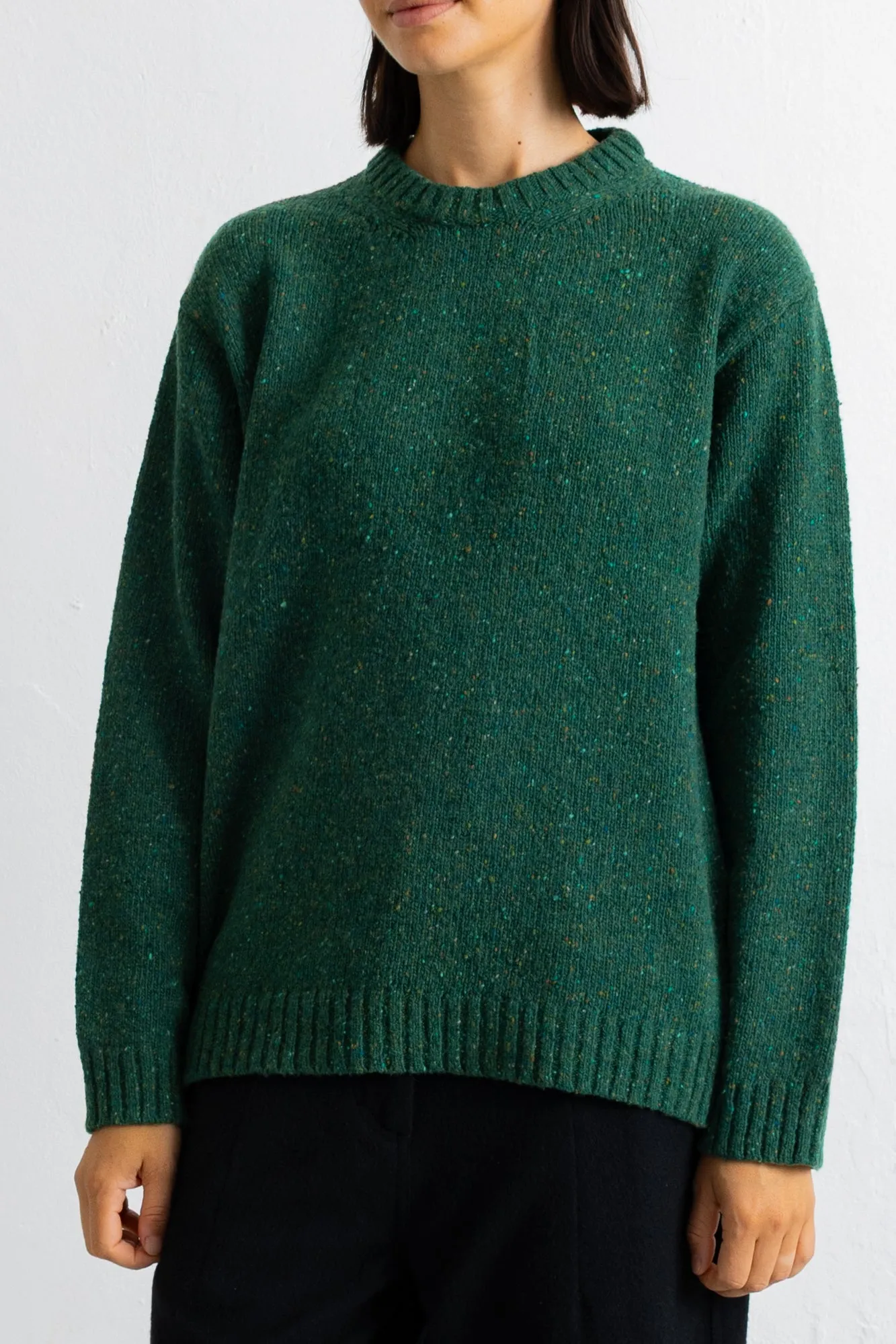 Crew Jumper - Bottle Green sold by Folk product image thumbnail 3