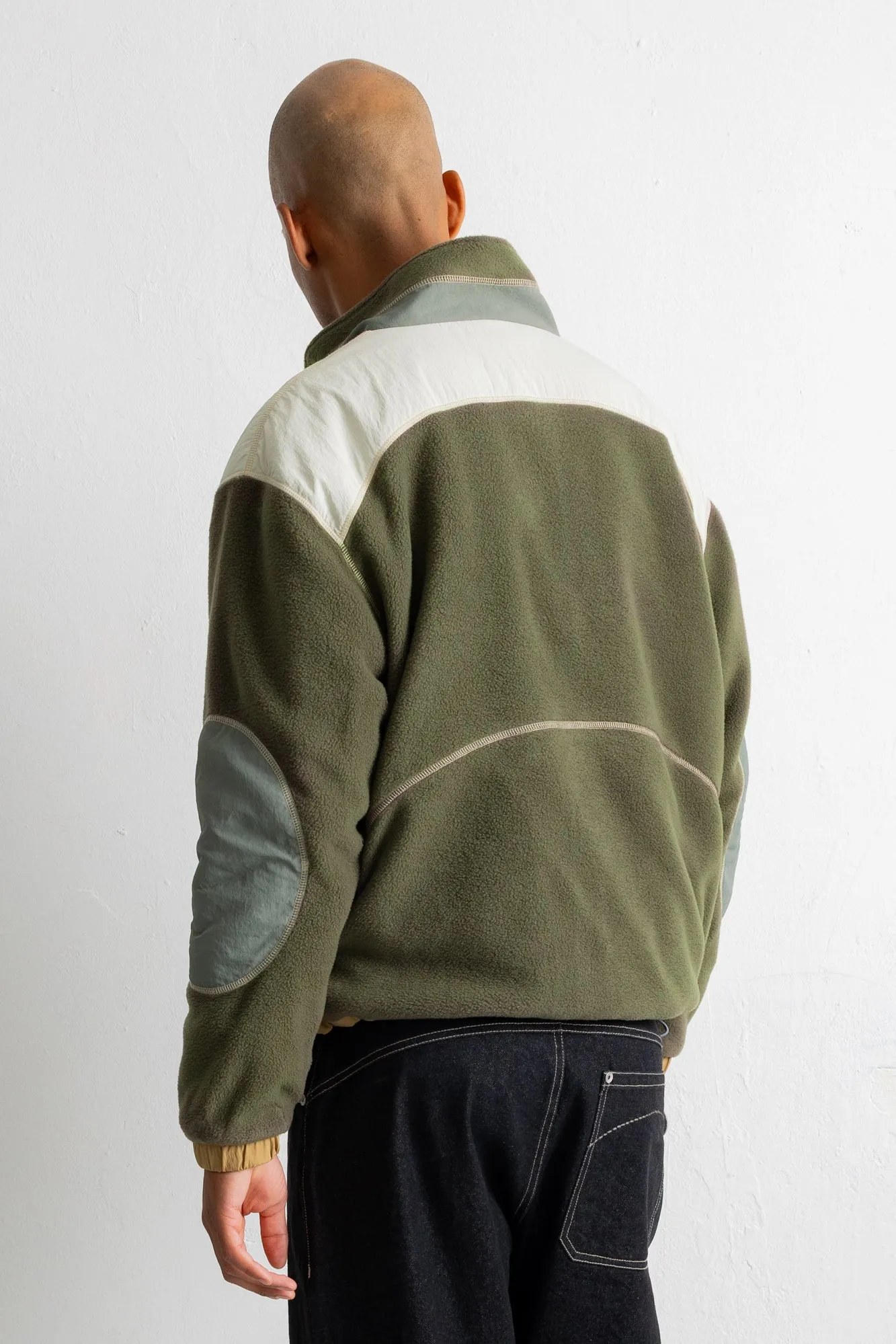 Curve Fleece - Olive sold by Folk product image thumbnail 4