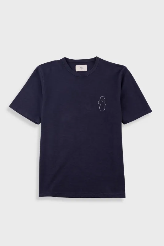 Cast T-Shirt - Vintage Navy made by Folk
