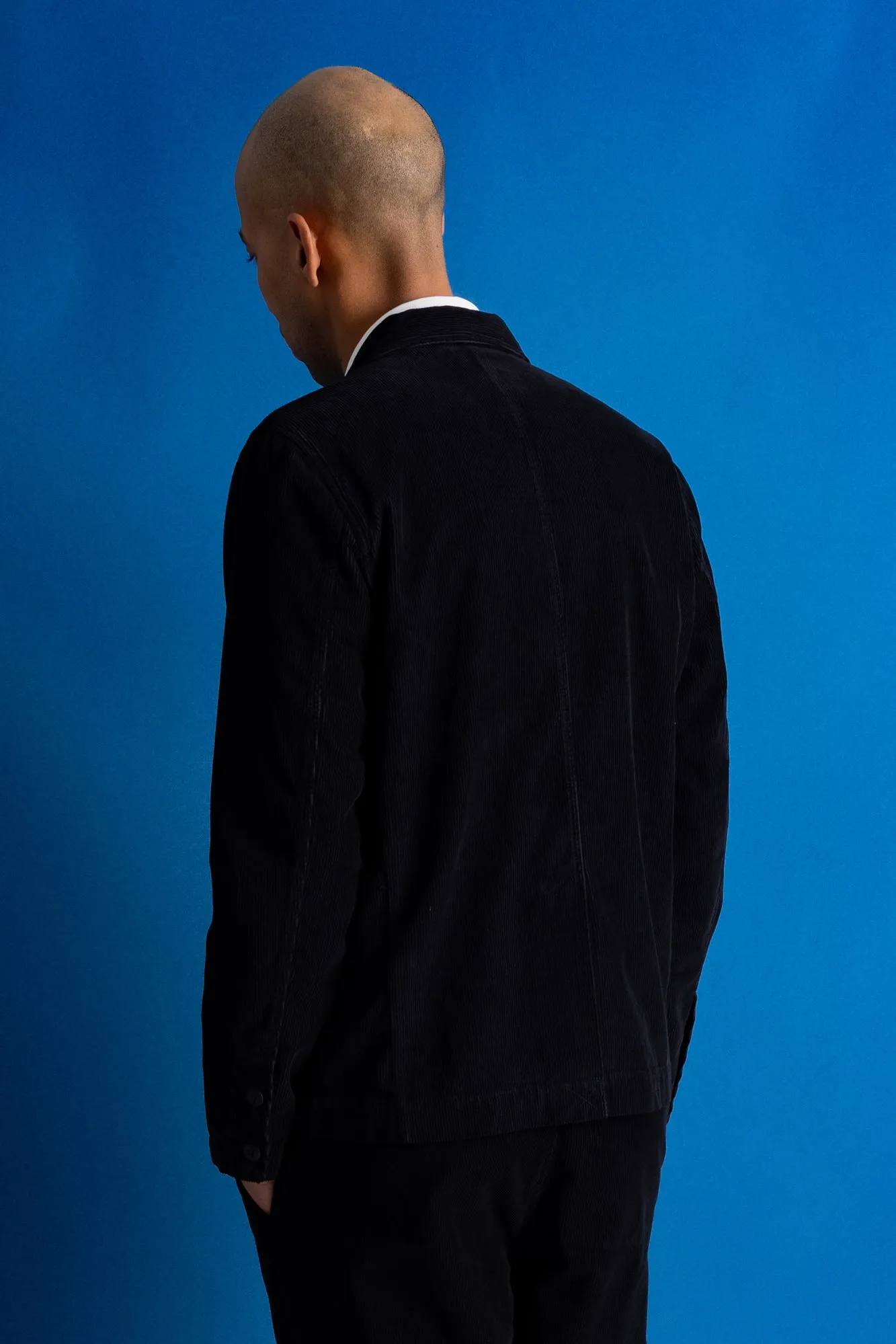 Patch Jacket - Black Cord sold by Folk product image thumbnail 5