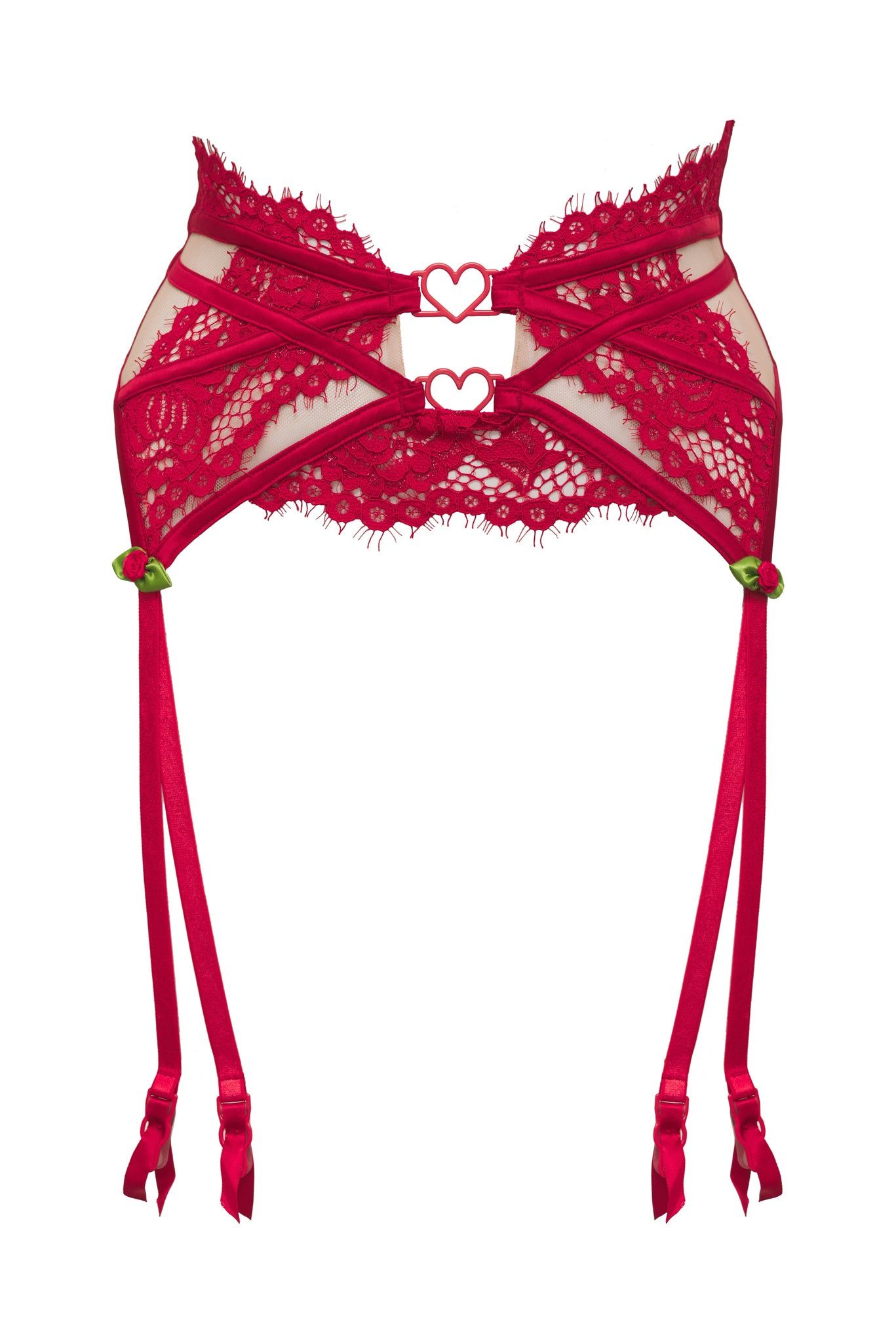 Rosa Lace Garter Belt sold by For Love And Lemons product image thumbnail 6
