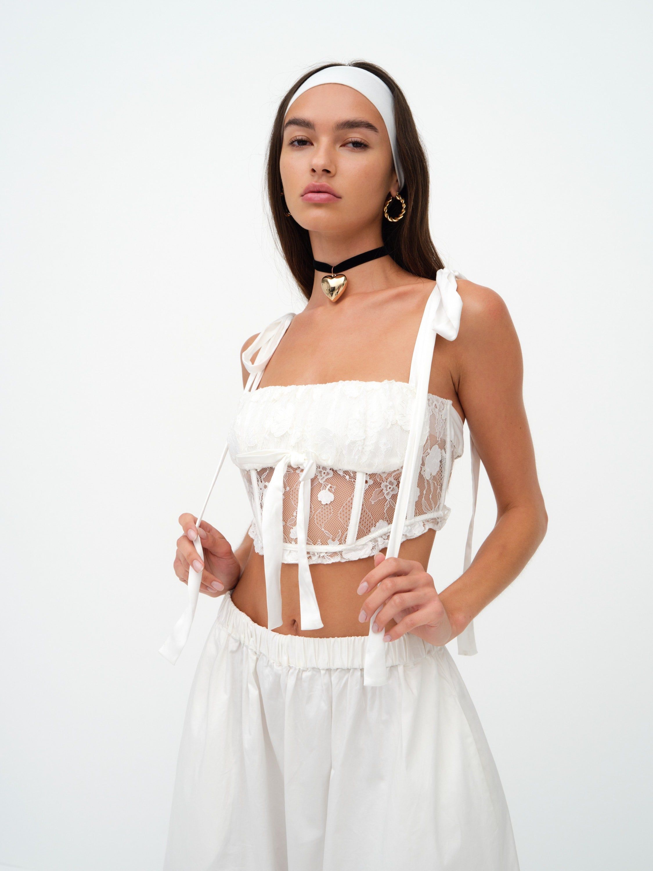 Cecily Top sold by For Love And Lemons product image thumbnail 3