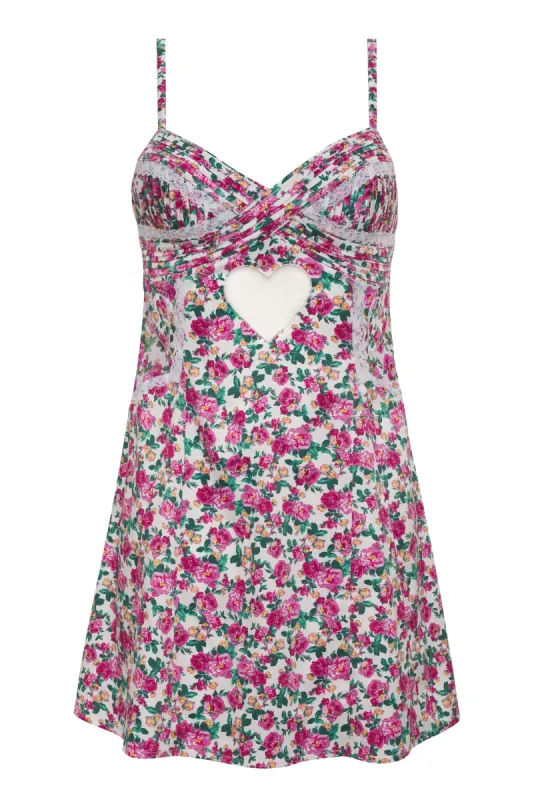 Heart Bloom Slip Dress sold by For Love And Lemons