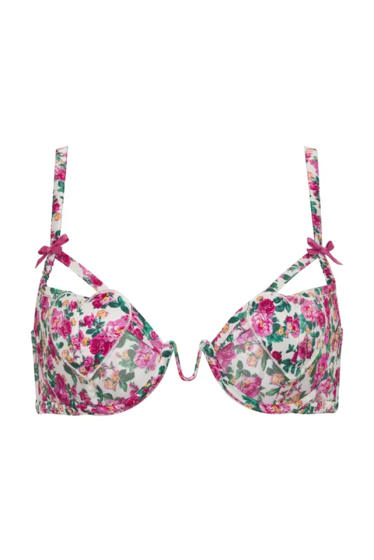 Heart Bloom Underwire Bra sold by For Love And Lemons