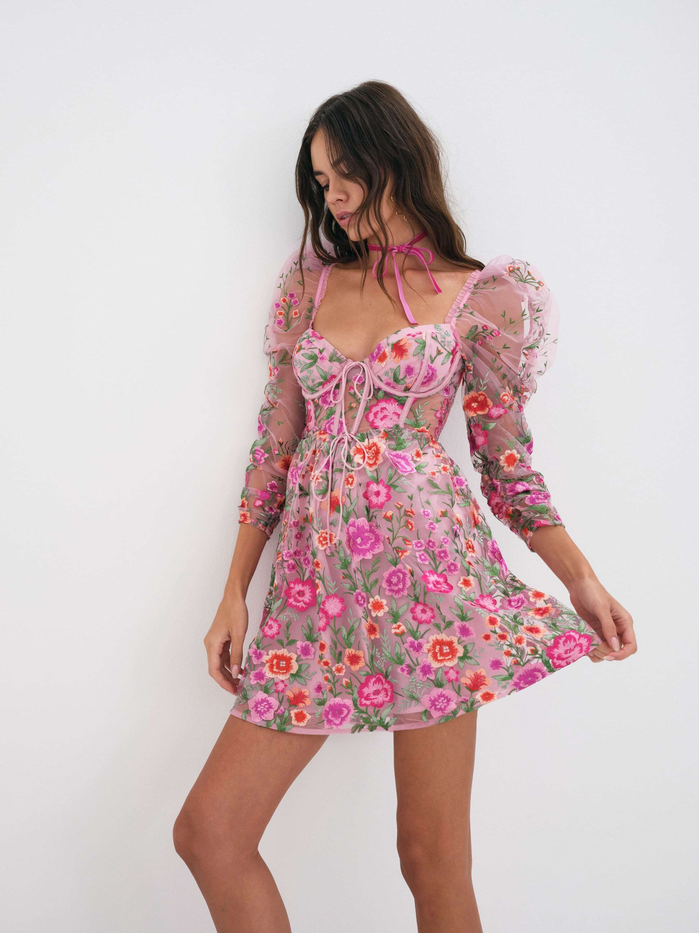 Tayla Mini Dress sold by For Love And Lemons product image thumbnail 5
