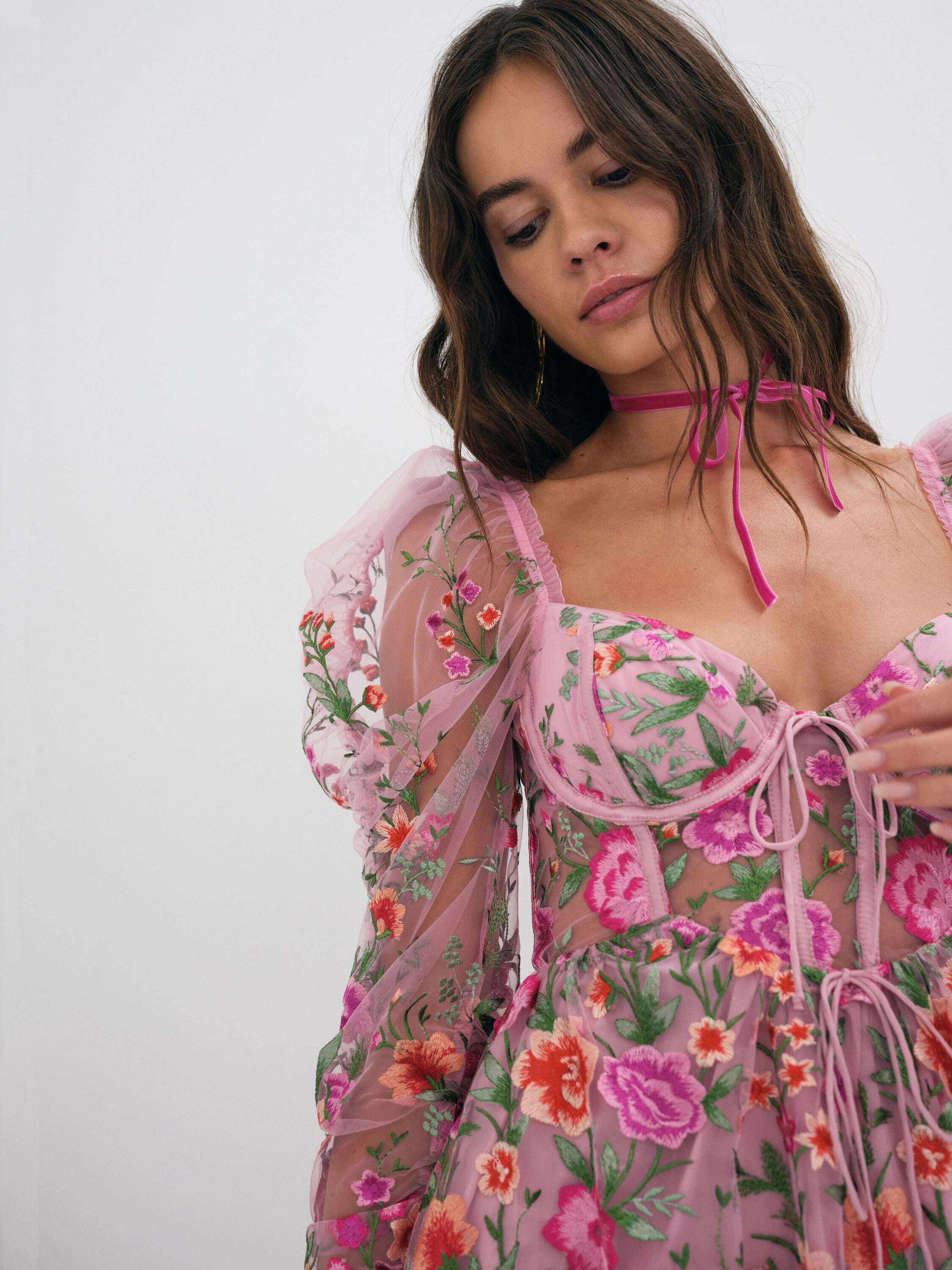 Tayla Mini Dress sold by For Love And Lemons product image thumbnail 3