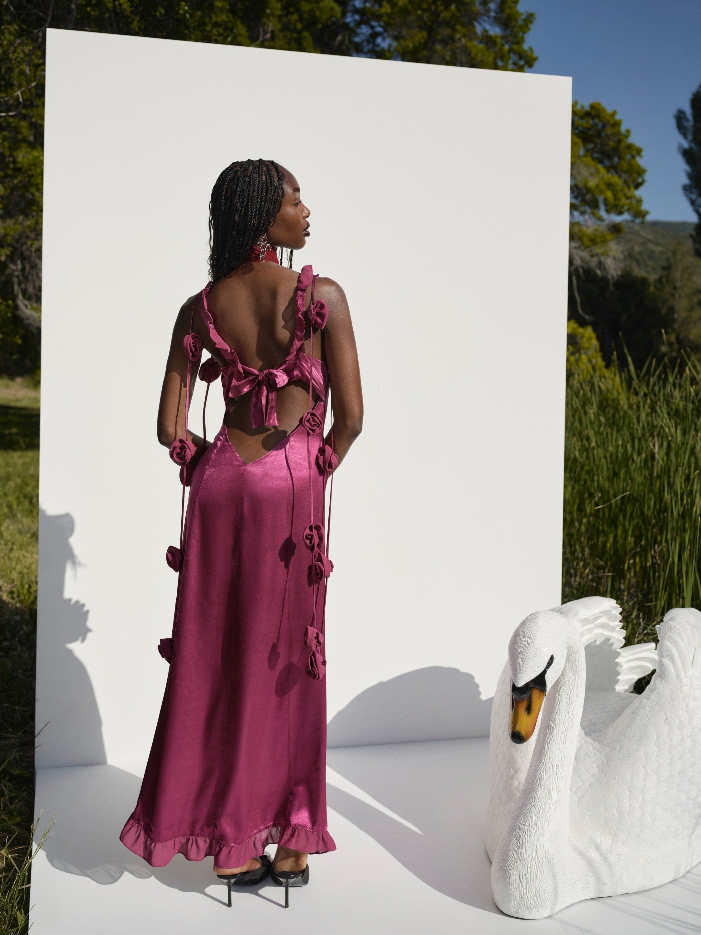 Akira Bridesmaid Gown sold by For Love And Lemons product image thumbnail 4