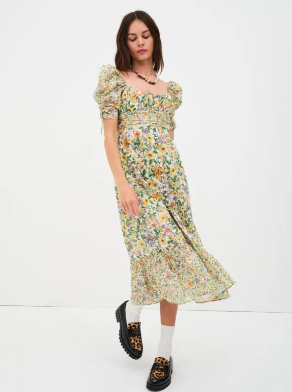 Riley Midi Dress sold by For Love And Lemons