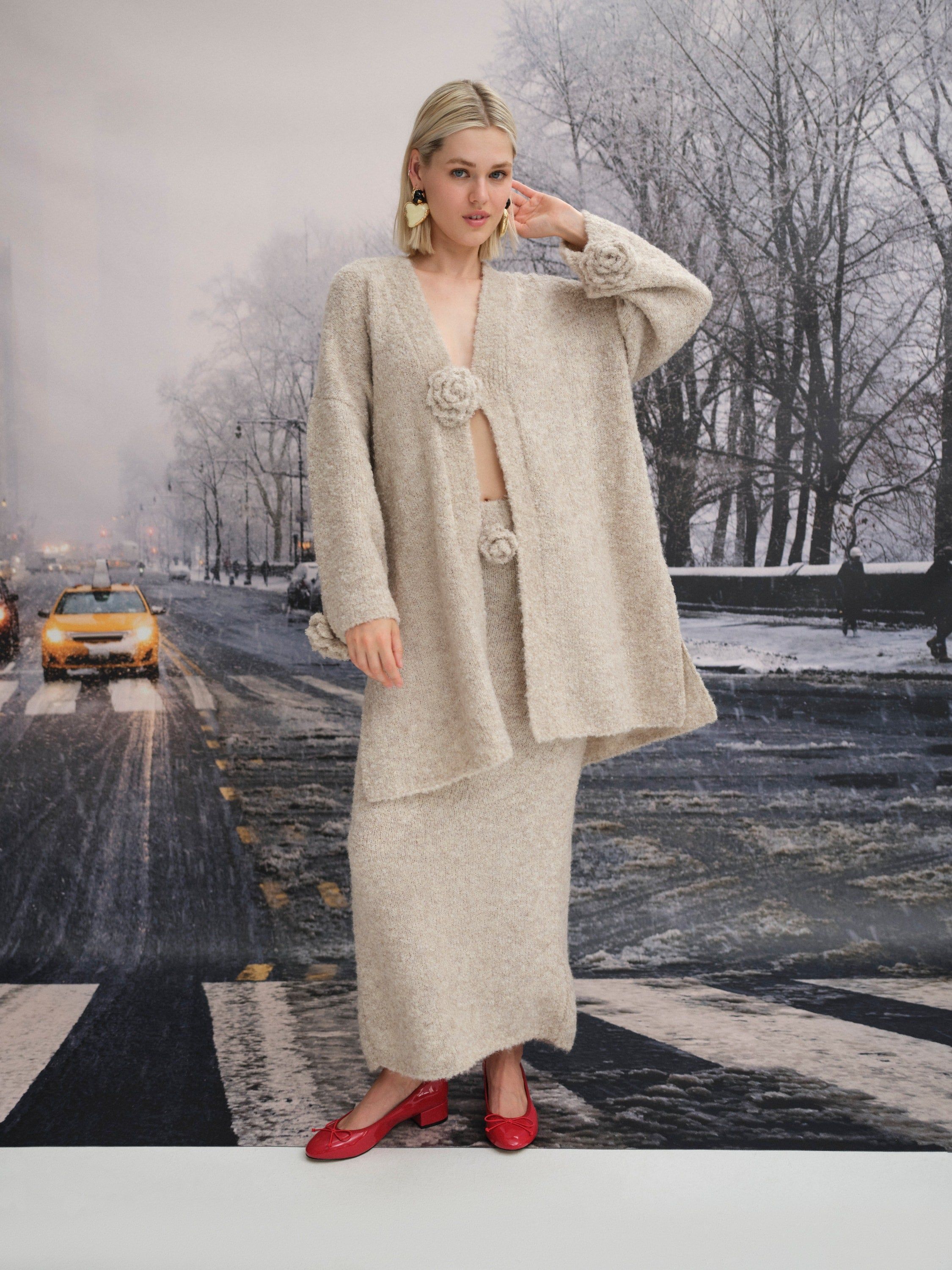 Song Maxi Skirt sold by For Love And Lemons product image thumbnail 3