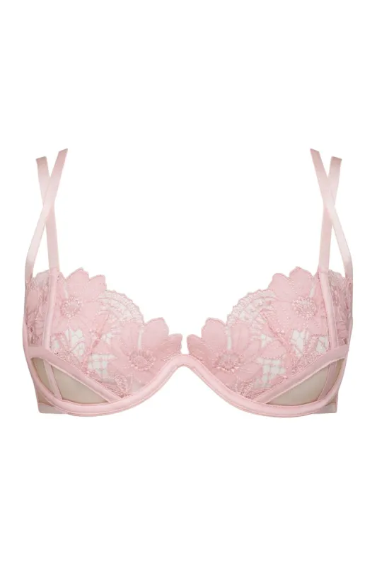 Aimee Floral Underwire Bra sold by For Love And Lemons