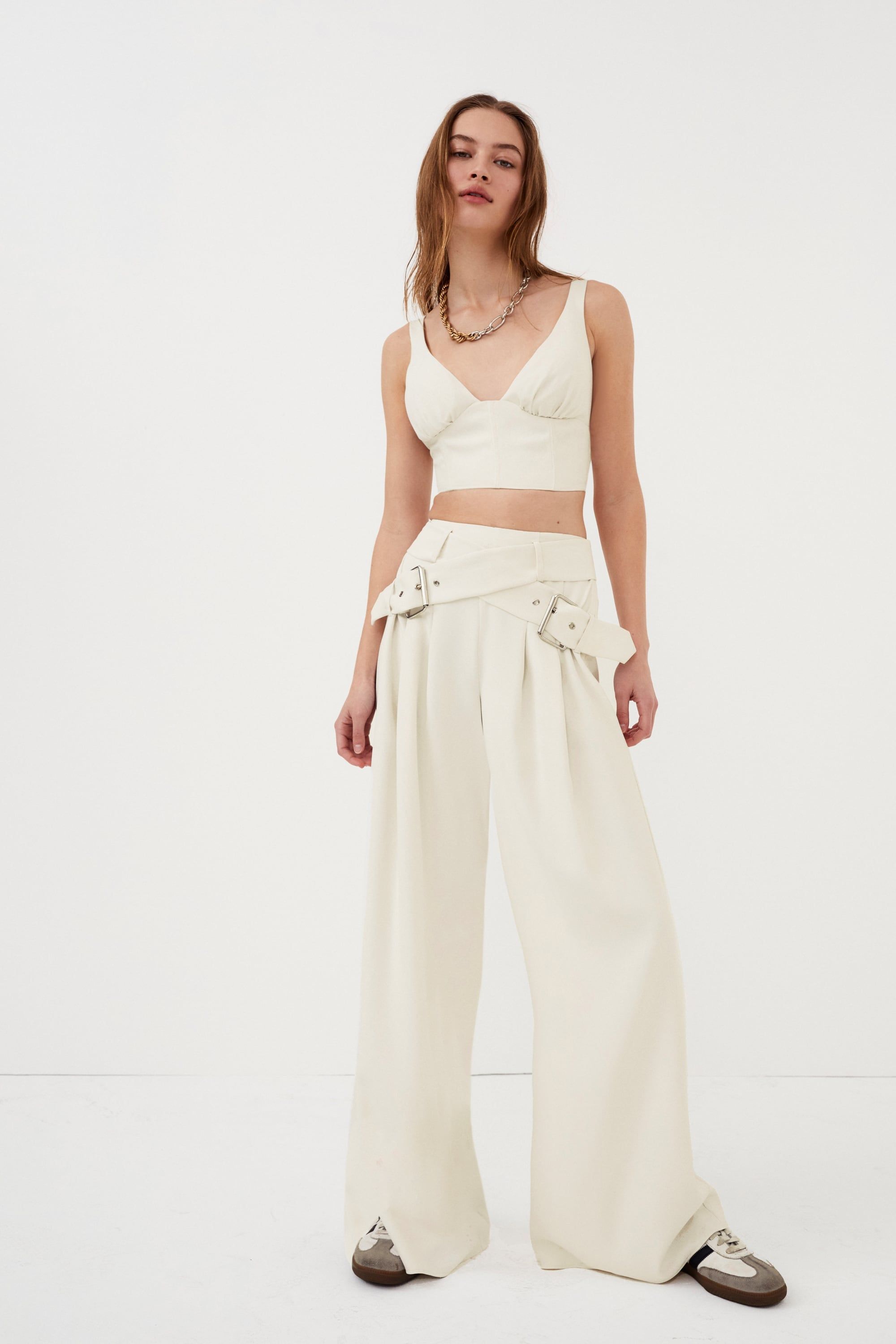 Natasha Crop Top sold by For Love And Lemons product image thumbnail 5
