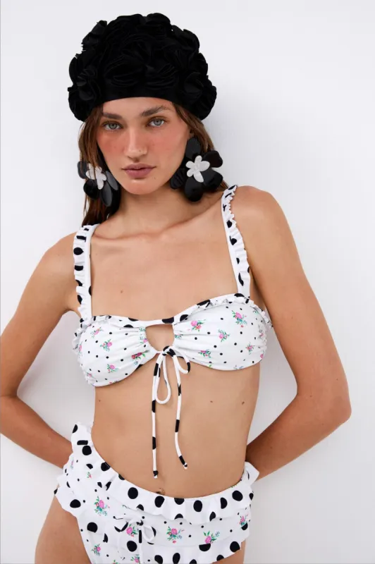 Rosewater Bandeau Top sold by For Love And Lemons