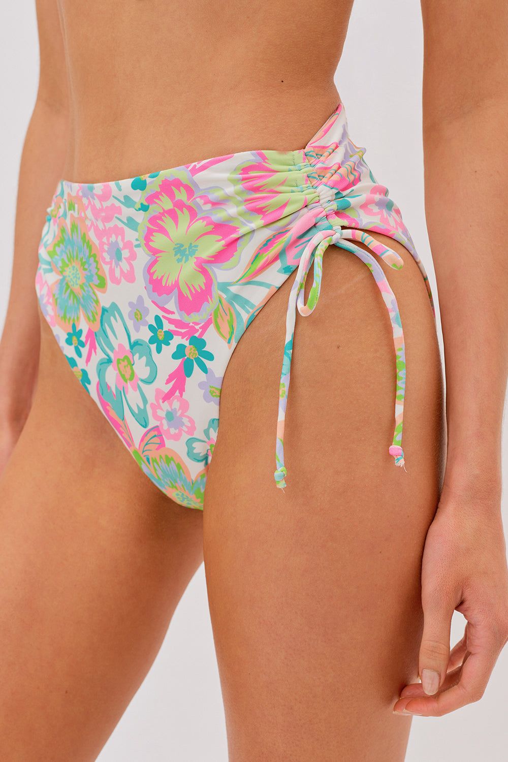 Capri Floral High-waist Bottom sold by For Love And Lemons