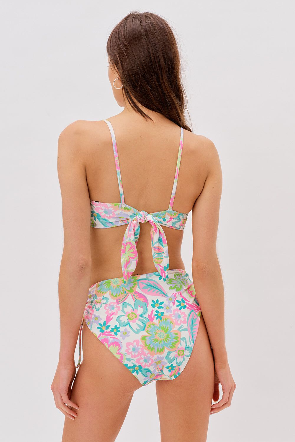 Capri Floral High-waist Bottom sold by For Love And Lemons product image thumbnail 3