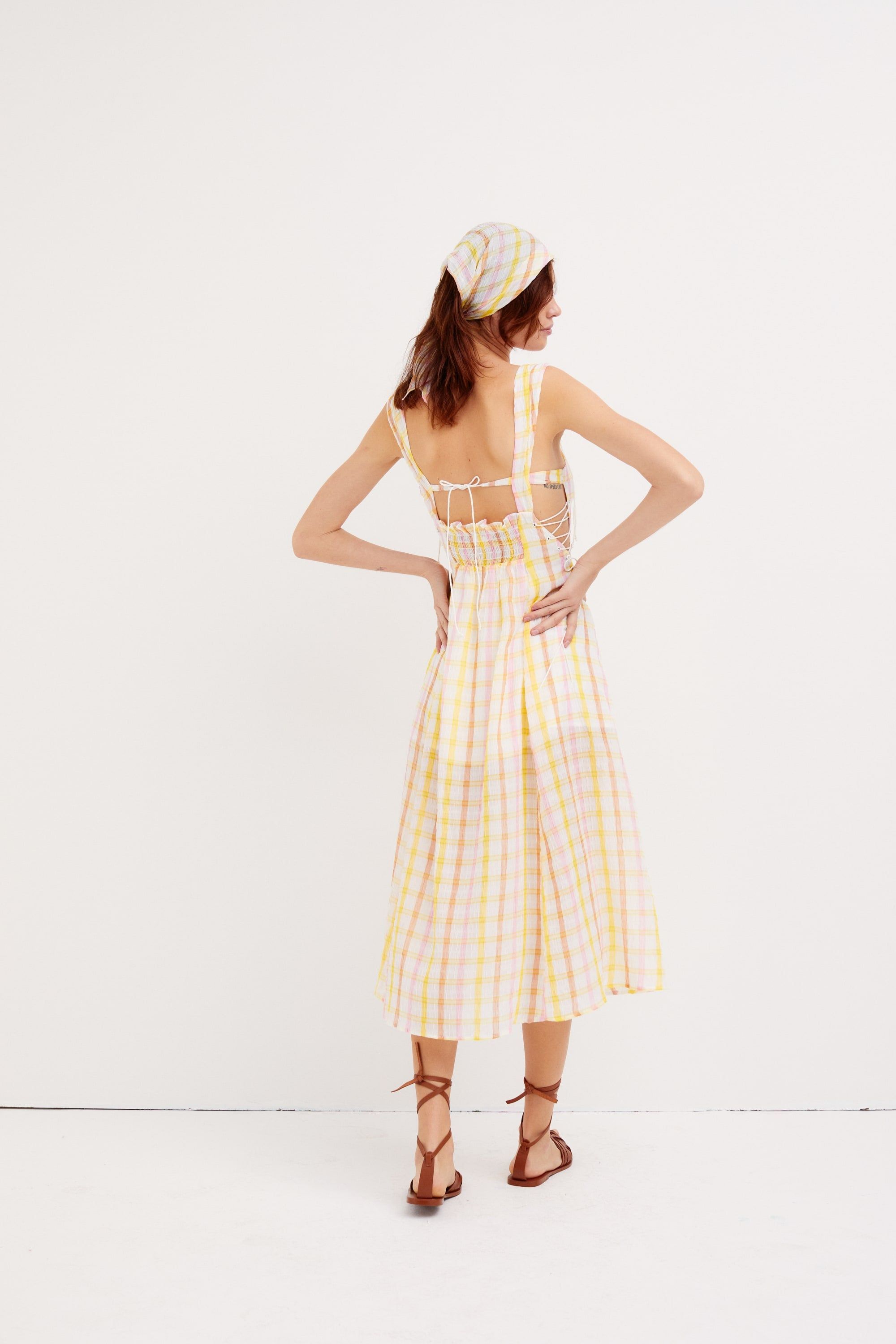 Rue Midi Dress sold by For Love And Lemons product image thumbnail 4