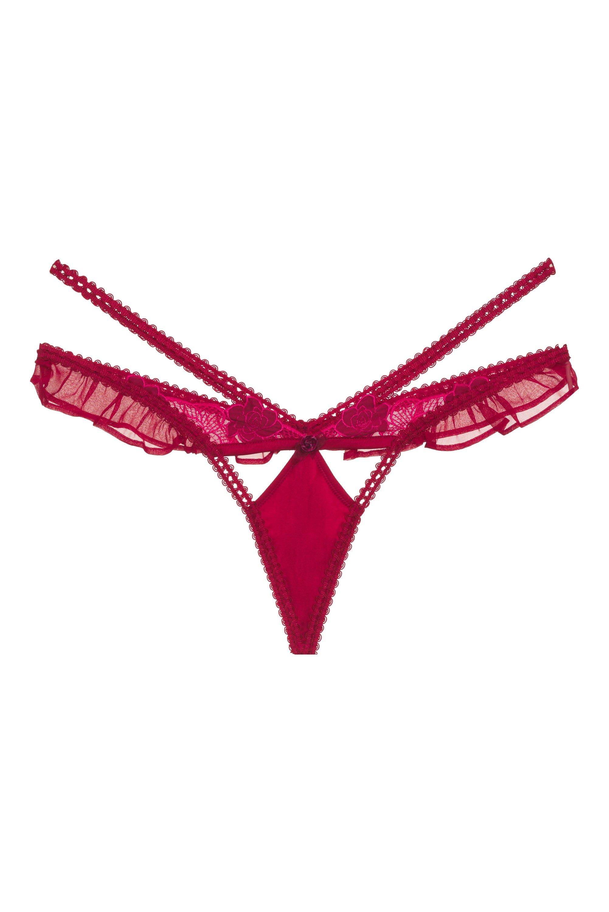Clara Thong Panty sold by For Love And Lemons