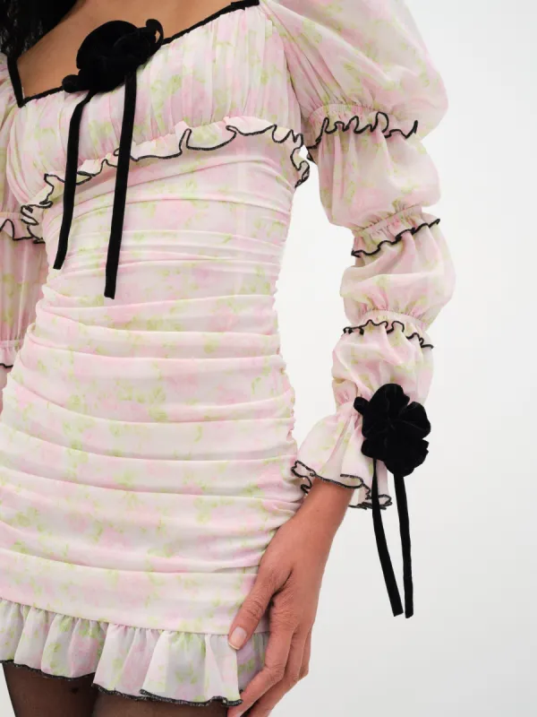 vienna a-line mini dress superdown Vienna A-Line Mini Dress in Blush from Revolve.com