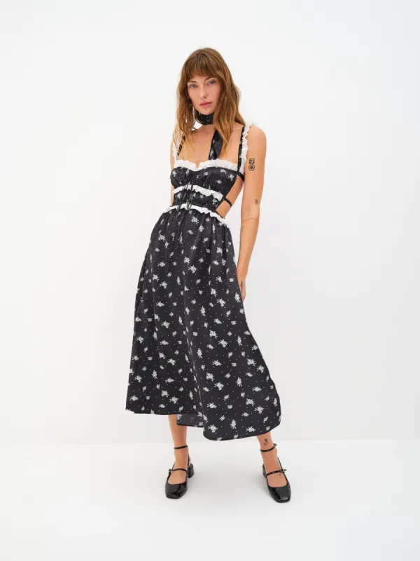 Darla Midi Dress sold by For Love And Lemons
