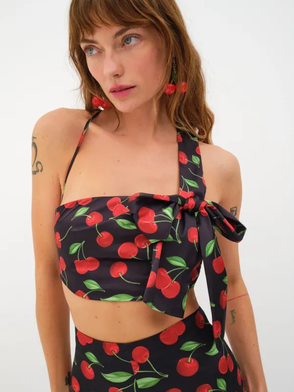 Ophelia Crop Top sold by For Love And Lemons