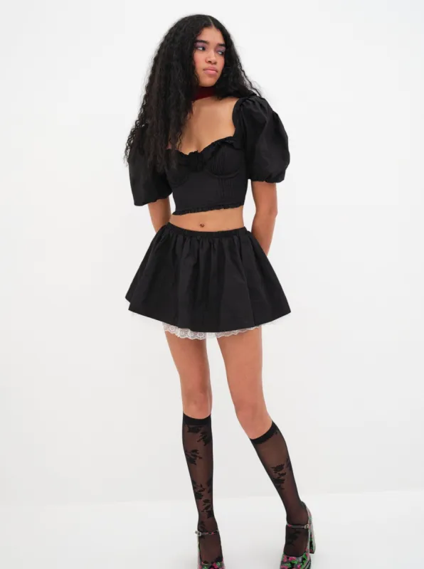 Maye Mini Skirt sold by For Love And Lemons