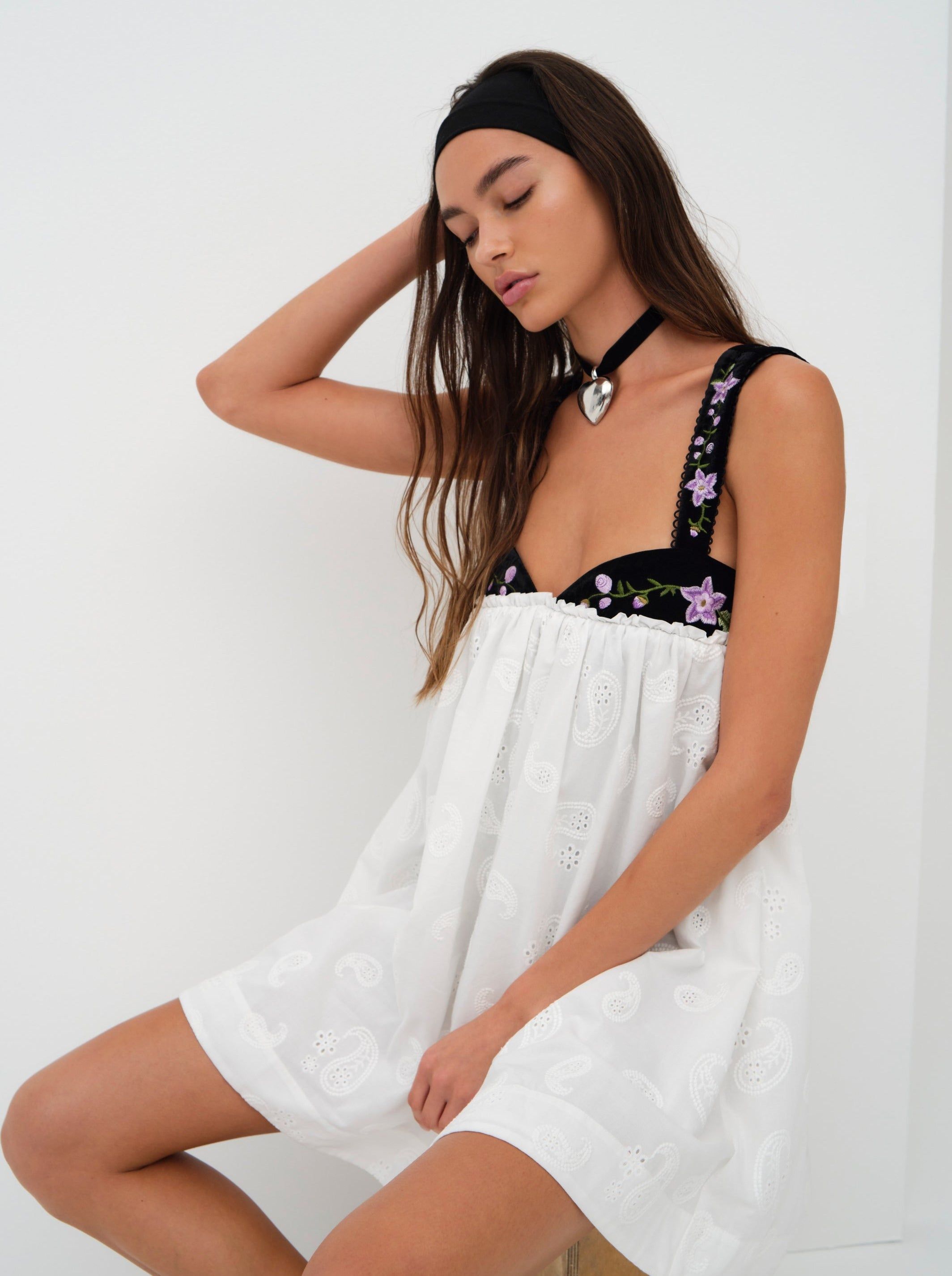 Lainey Mini Dress sold by For Love And Lemons product image thumbnail 5