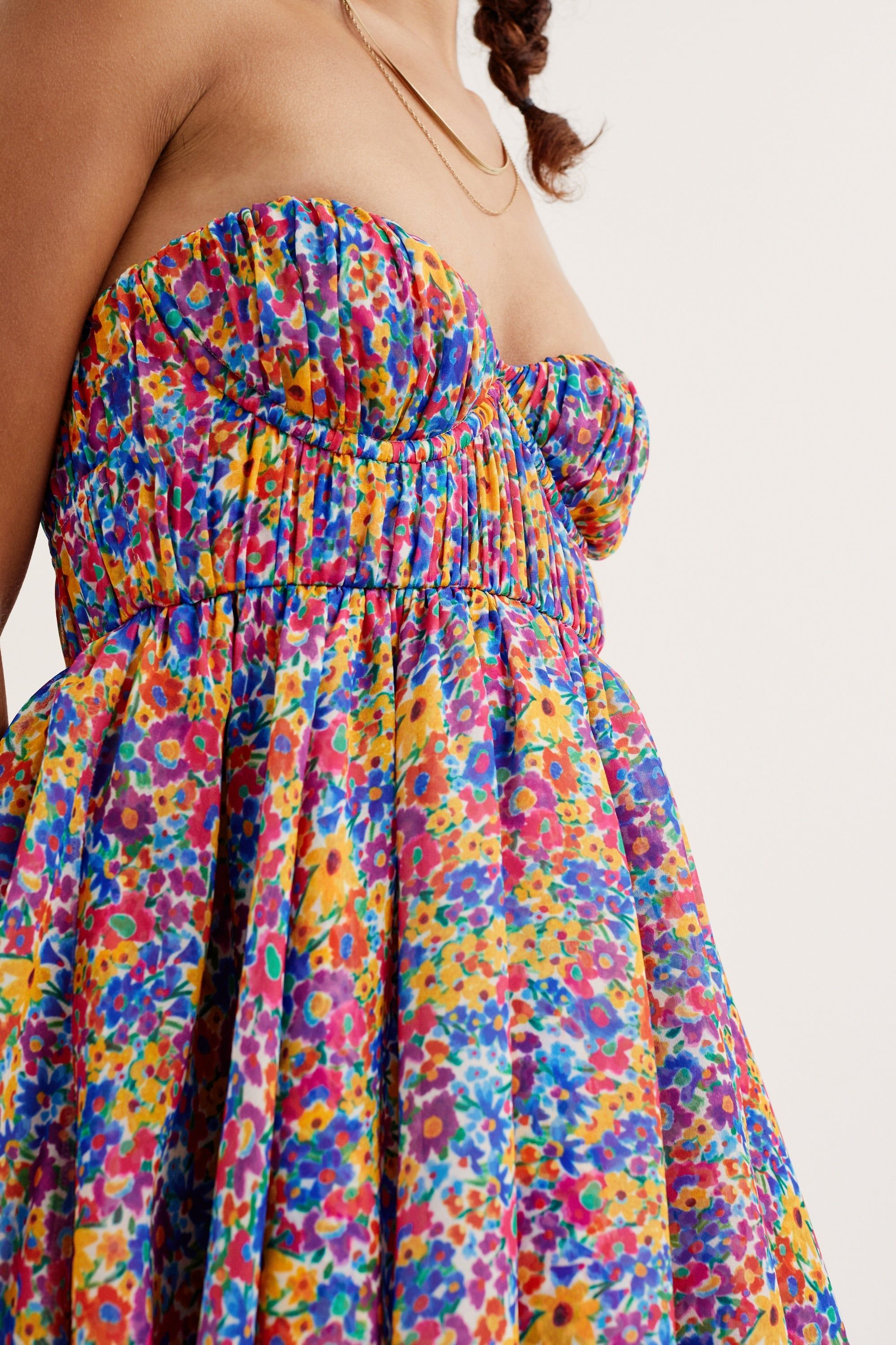 Sasha Strapless Mini Dress sold by For Love And Lemons product image thumbnail 2