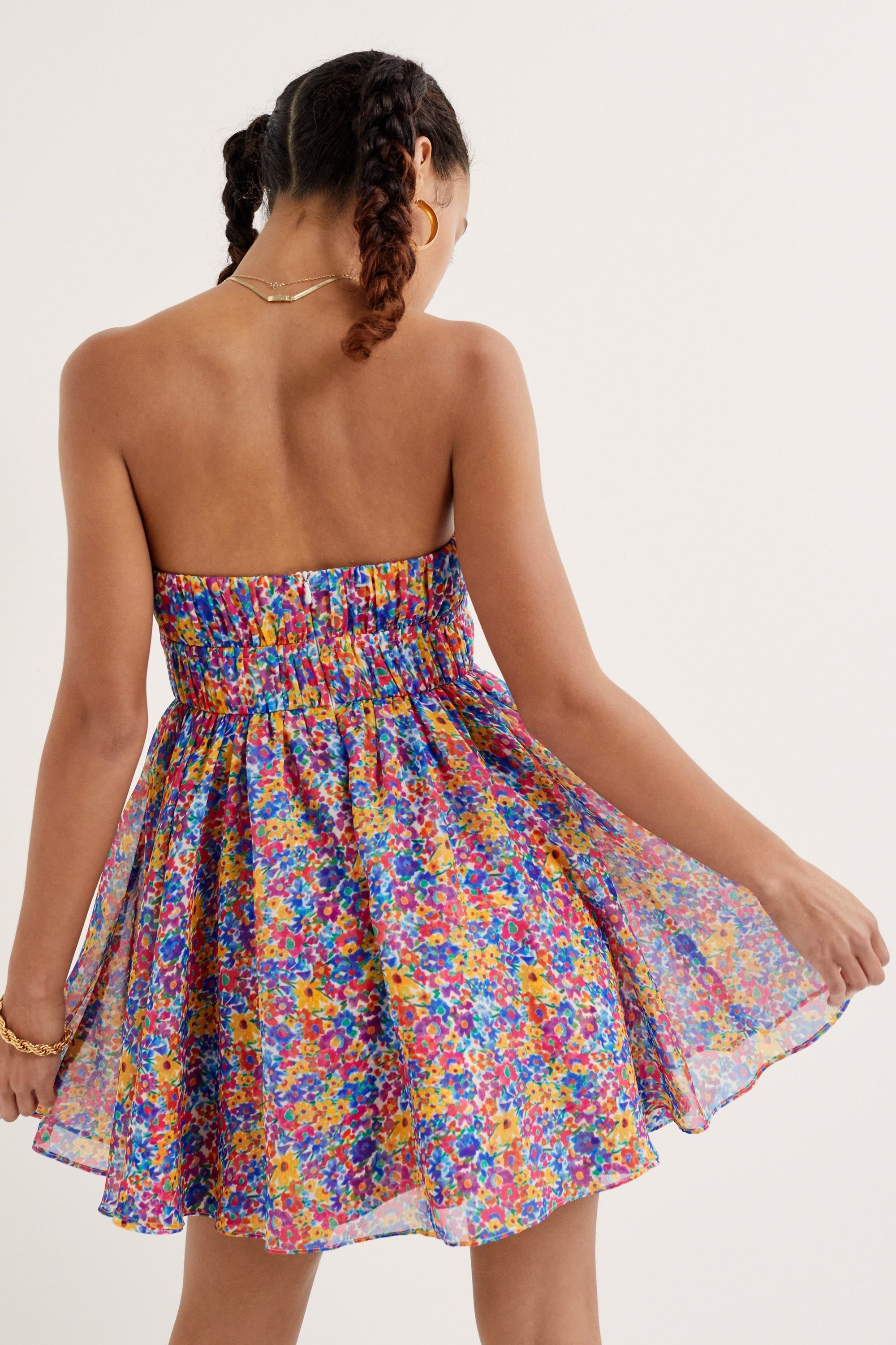 Sasha Strapless Mini Dress sold by For Love And Lemons product image thumbnail 4