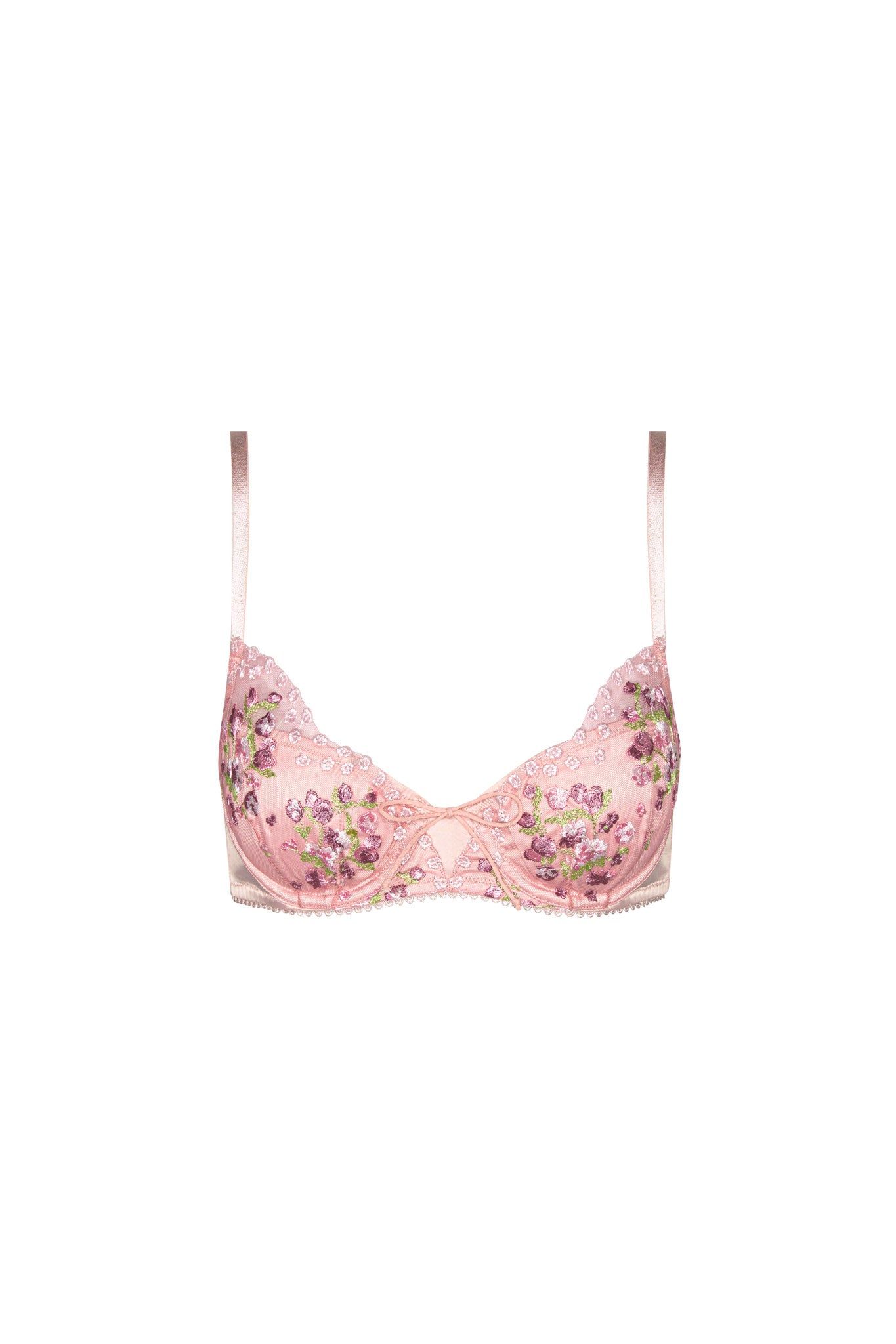 Lavender Fields Embroidery Bra sold by For Love And Lemons product image thumbnail 5