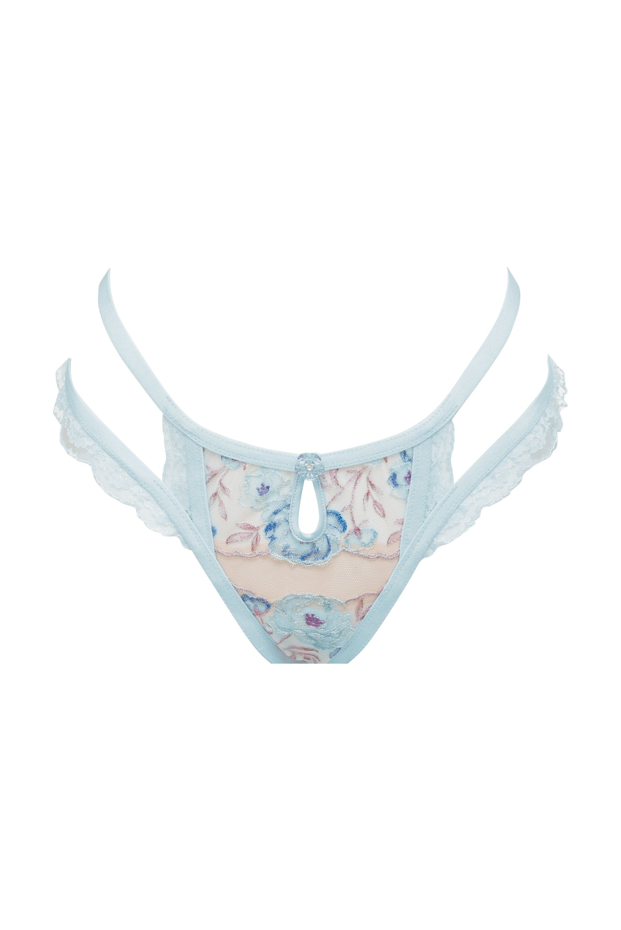 Sorbet Rose Thong Panty sold by For Love And Lemons product image thumbnail 8