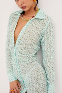 Drea Long Sleeve Mini Dress sold by For Love And Lemons